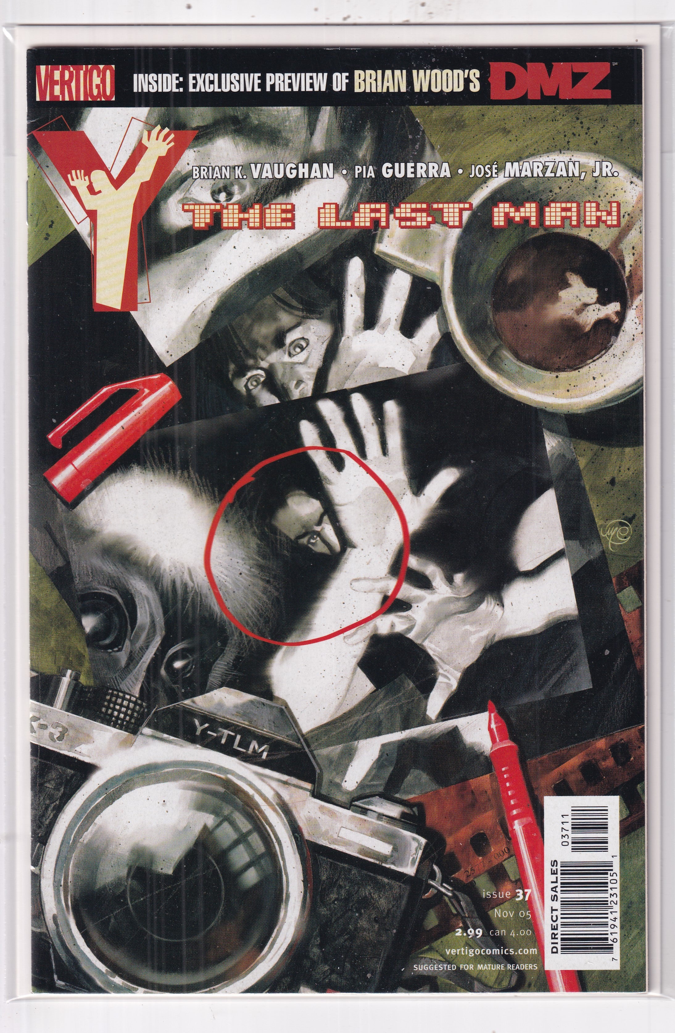 Y THE LAST MAN #37 - Slab City Comics