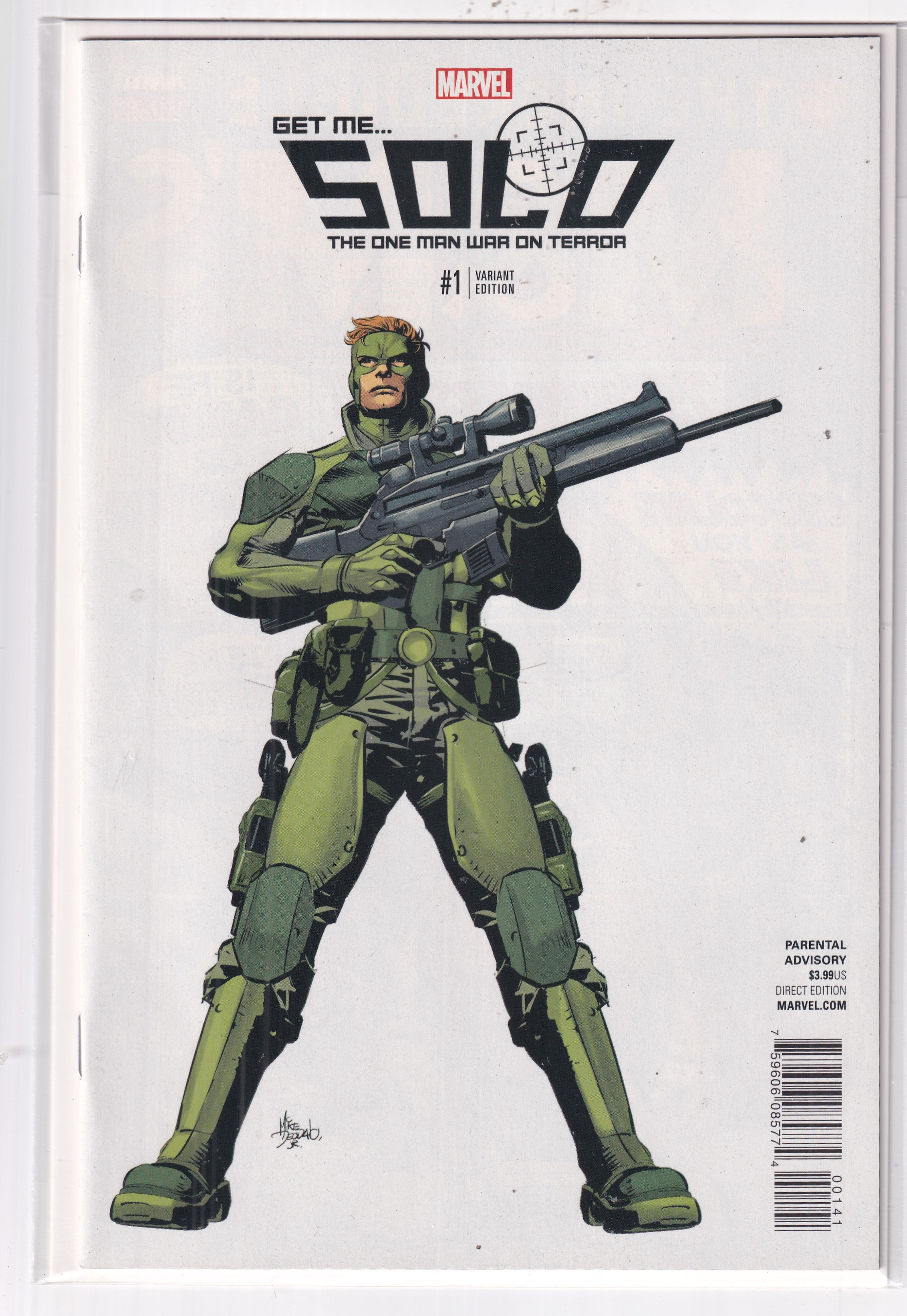 SOLO #1 VARIANT - Slab City Comics