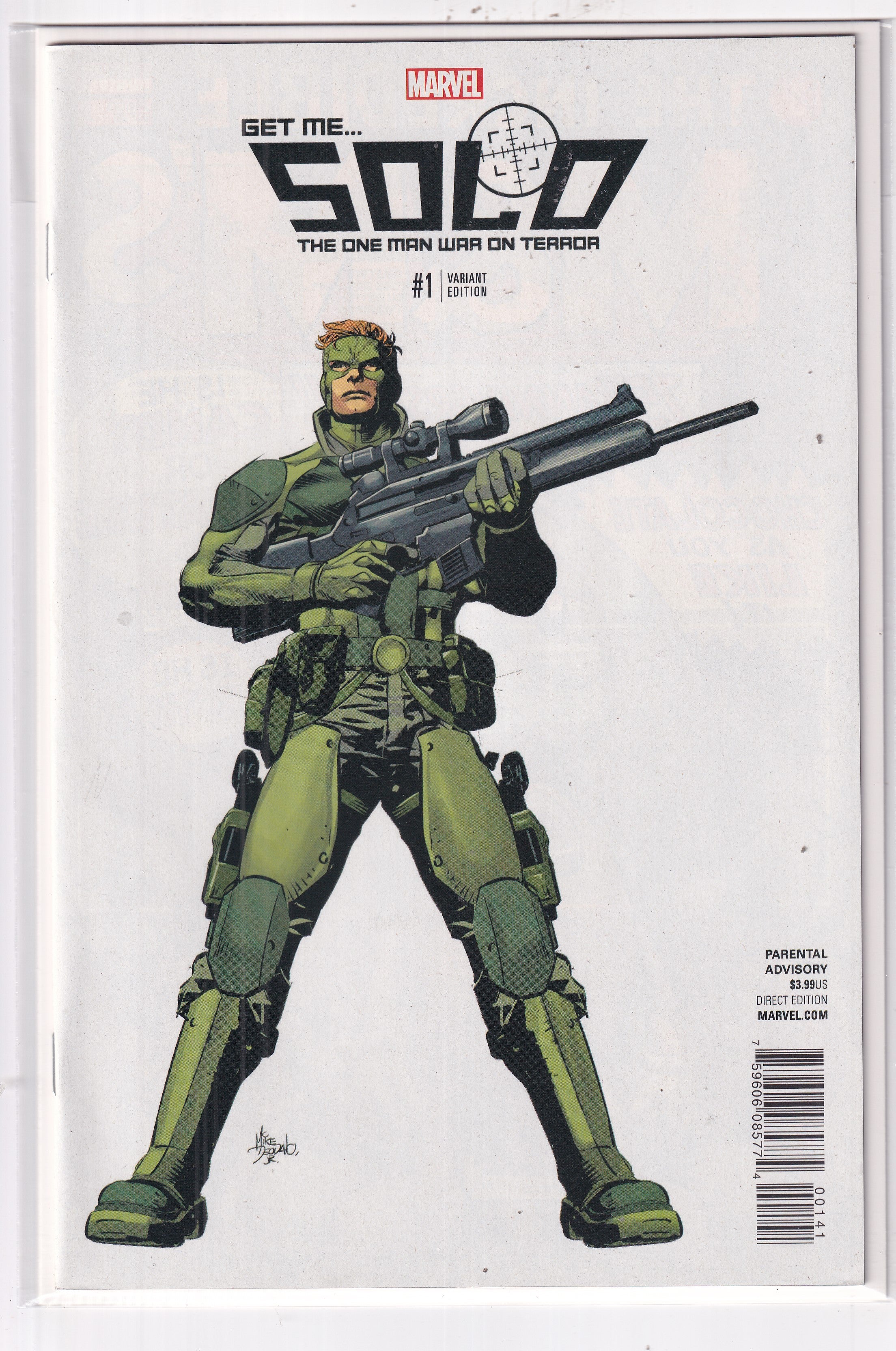 SOLO #1 VARIANT - Slab City Comics