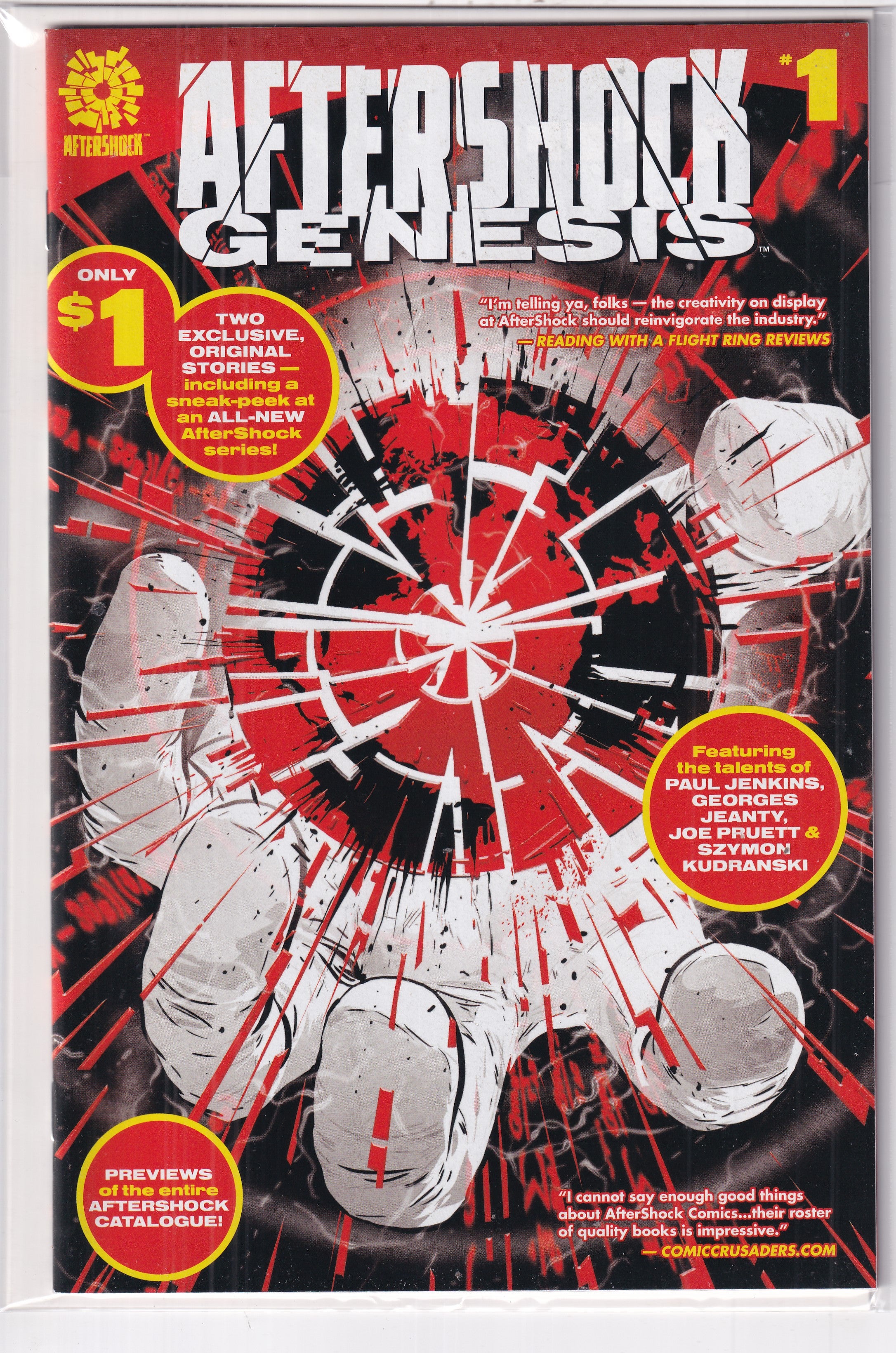 AFTERSHOCK GENESIS #1 - Slab City Comics