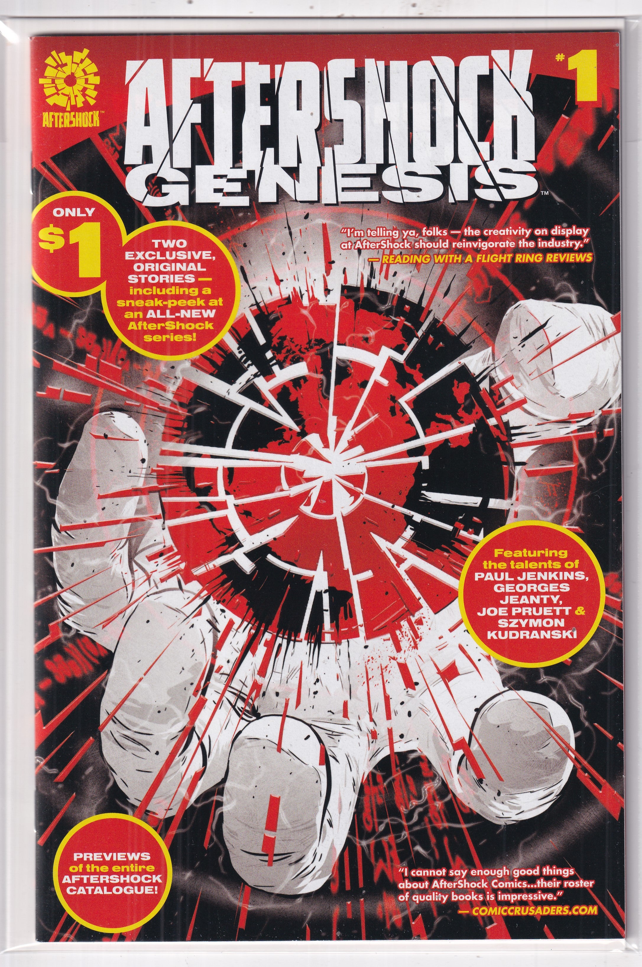 AFTERSHOCK GENESIS #1 - Slab City Comics