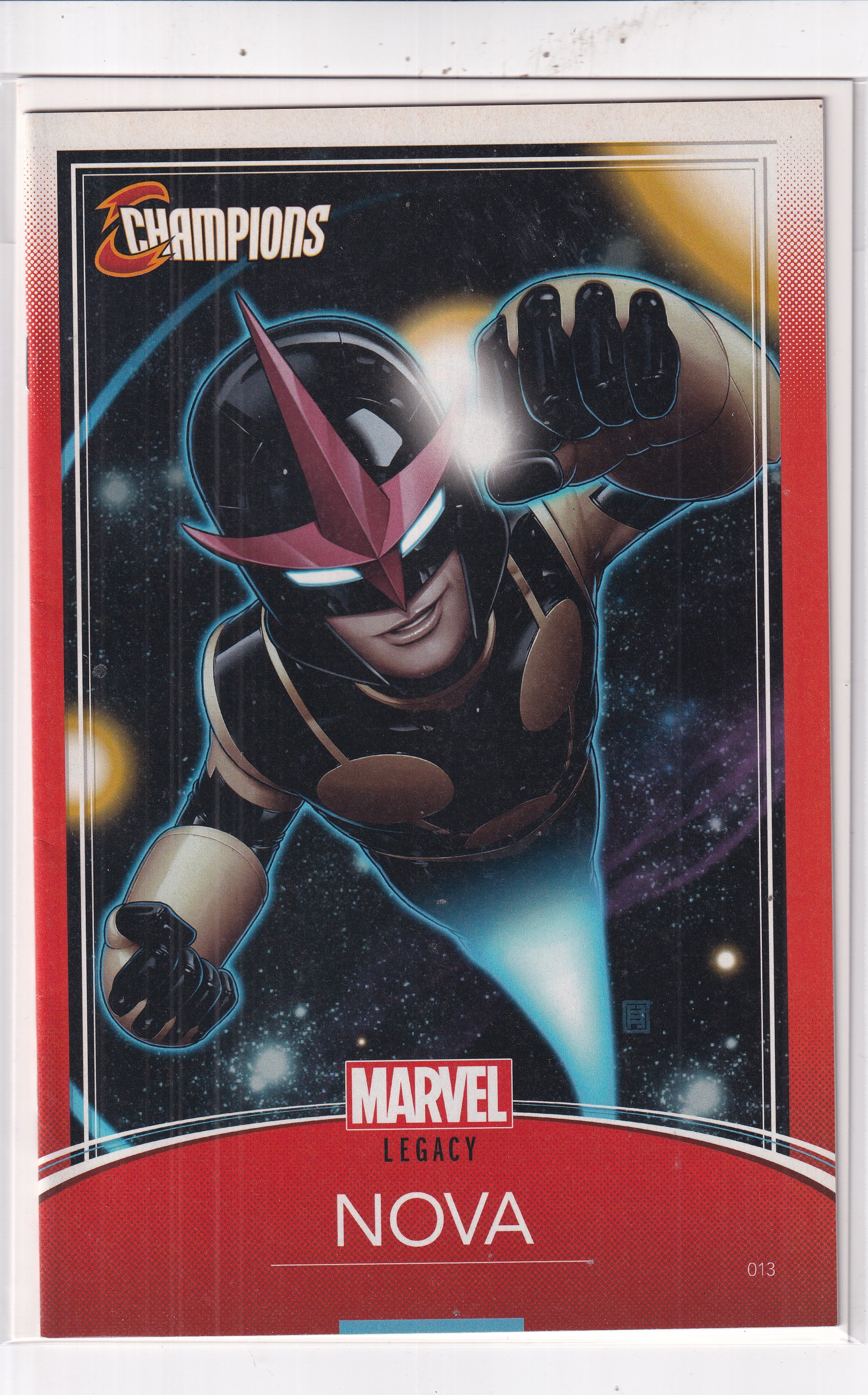 CHAMPIONS MARVEL LEGACY NOVA #13 - Slab City Comics