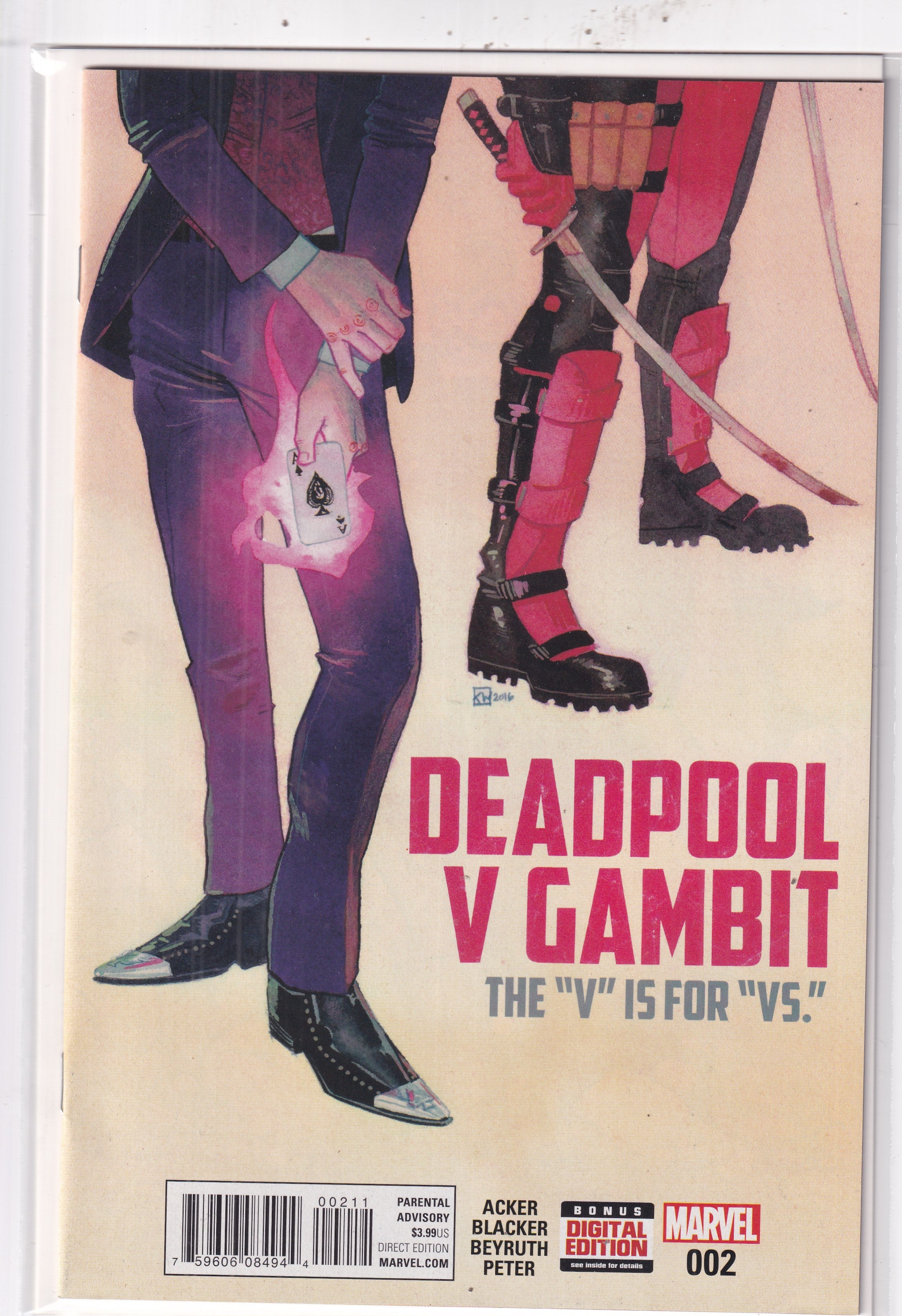 DEADPOOL V GAMBIT #2 - Slab City Comics