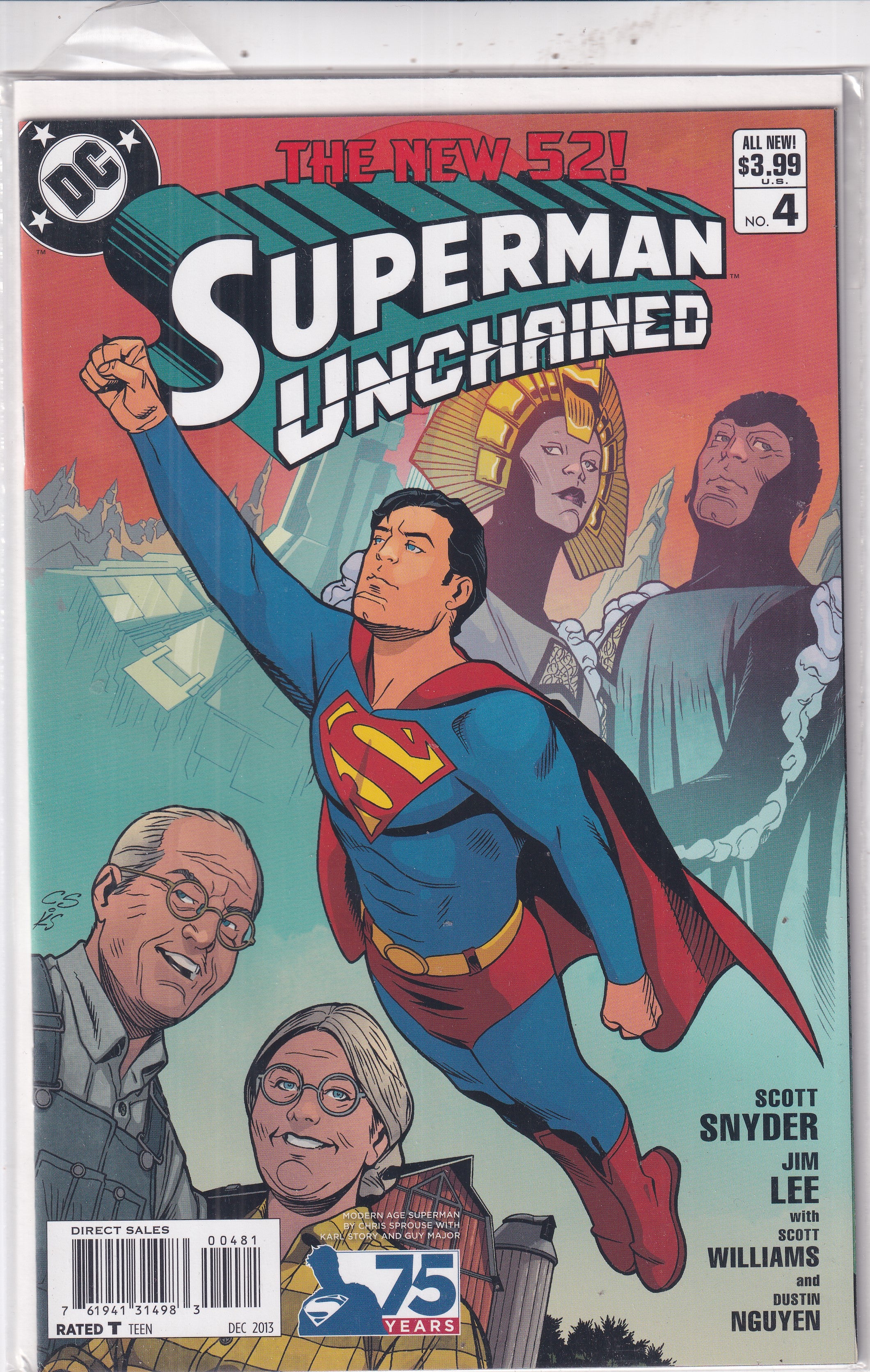 SUPERMAN UNCHAINED #4 - Slab City Comics