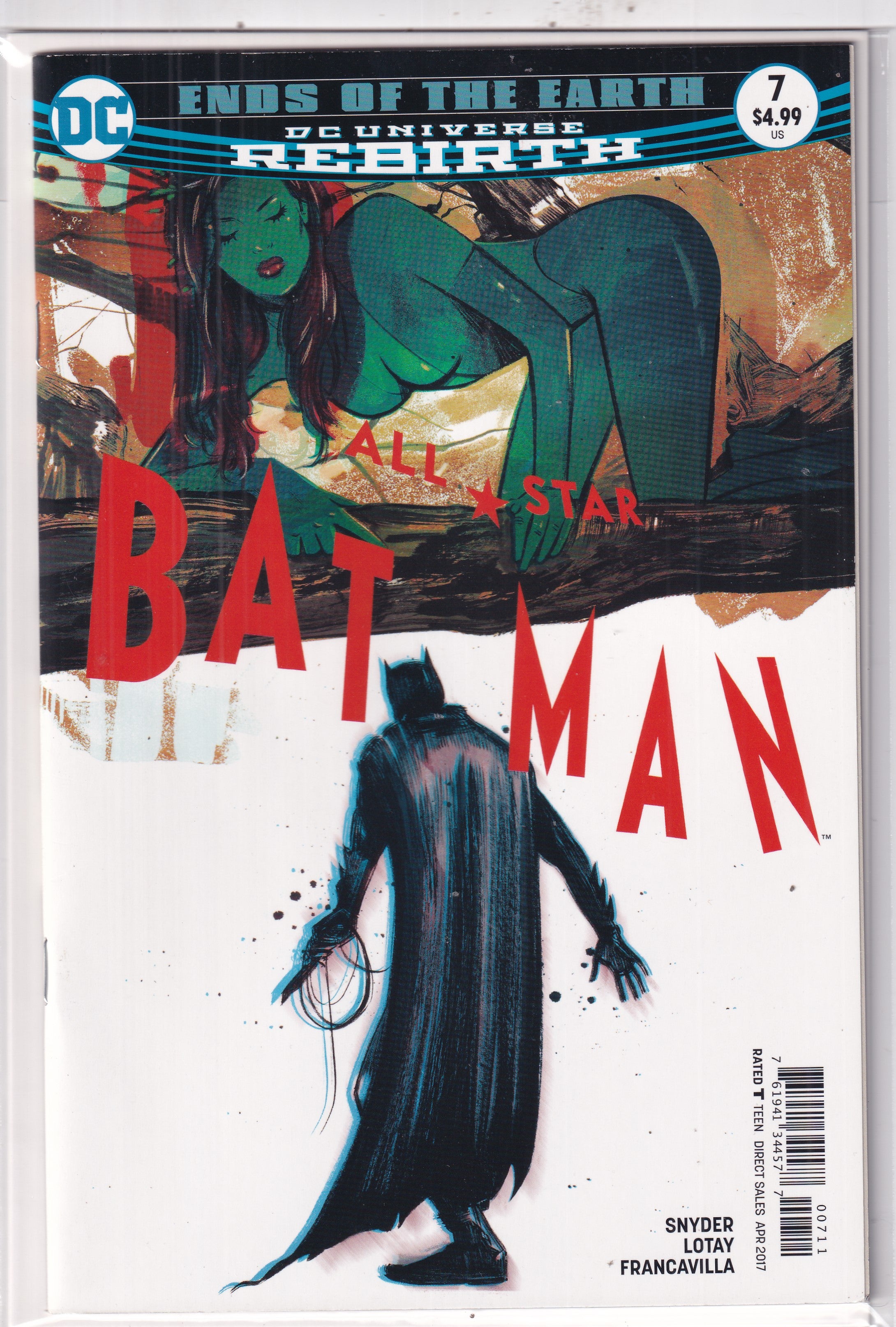 ENDS OF THE EARTH DC UNIVERSE REBIRTH ALL STAR BATMAN #7 - Slab City Comics