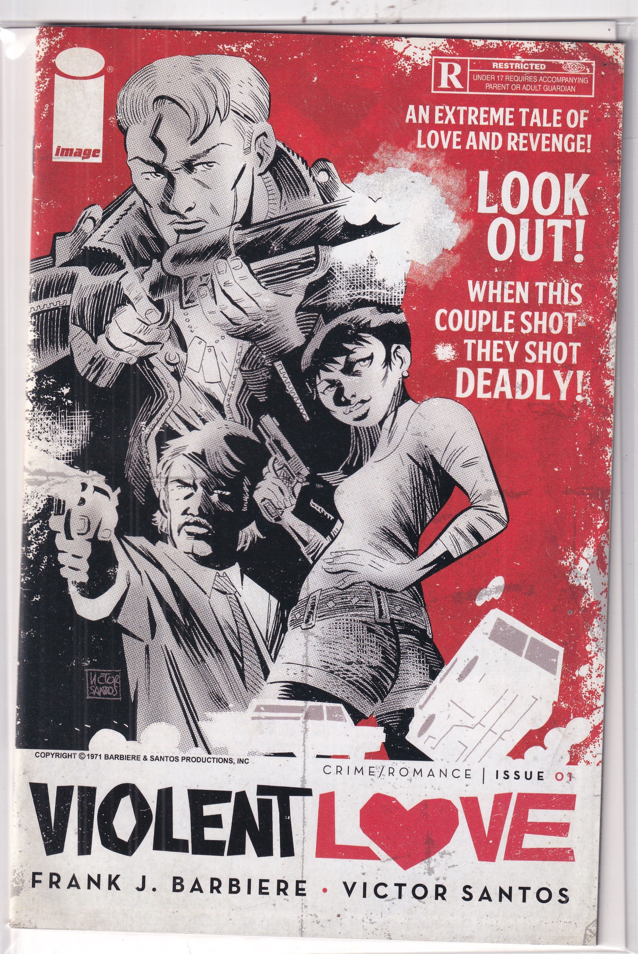 VIOLENT LOVE #1 - Slab City Comics