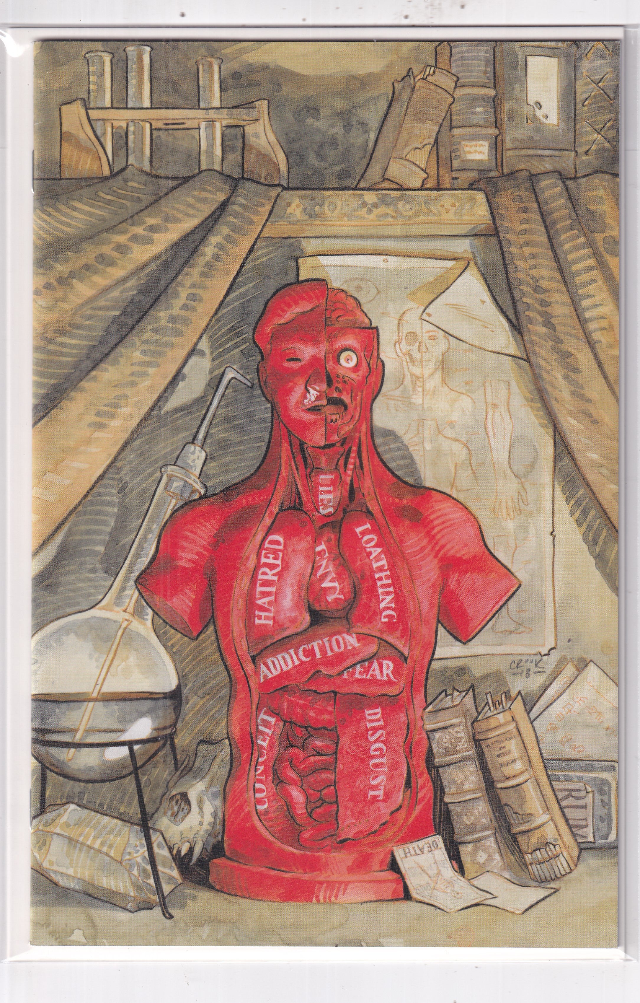 BONE PARISH #2 VIRGIN VARIANT - Slab City Comics