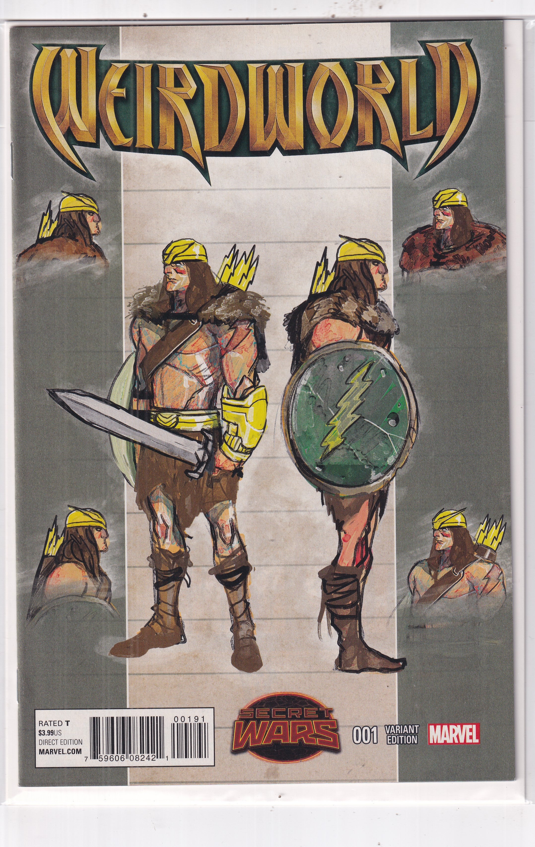 WEIRDWORLD #1 VARIANT - Slab City Comics