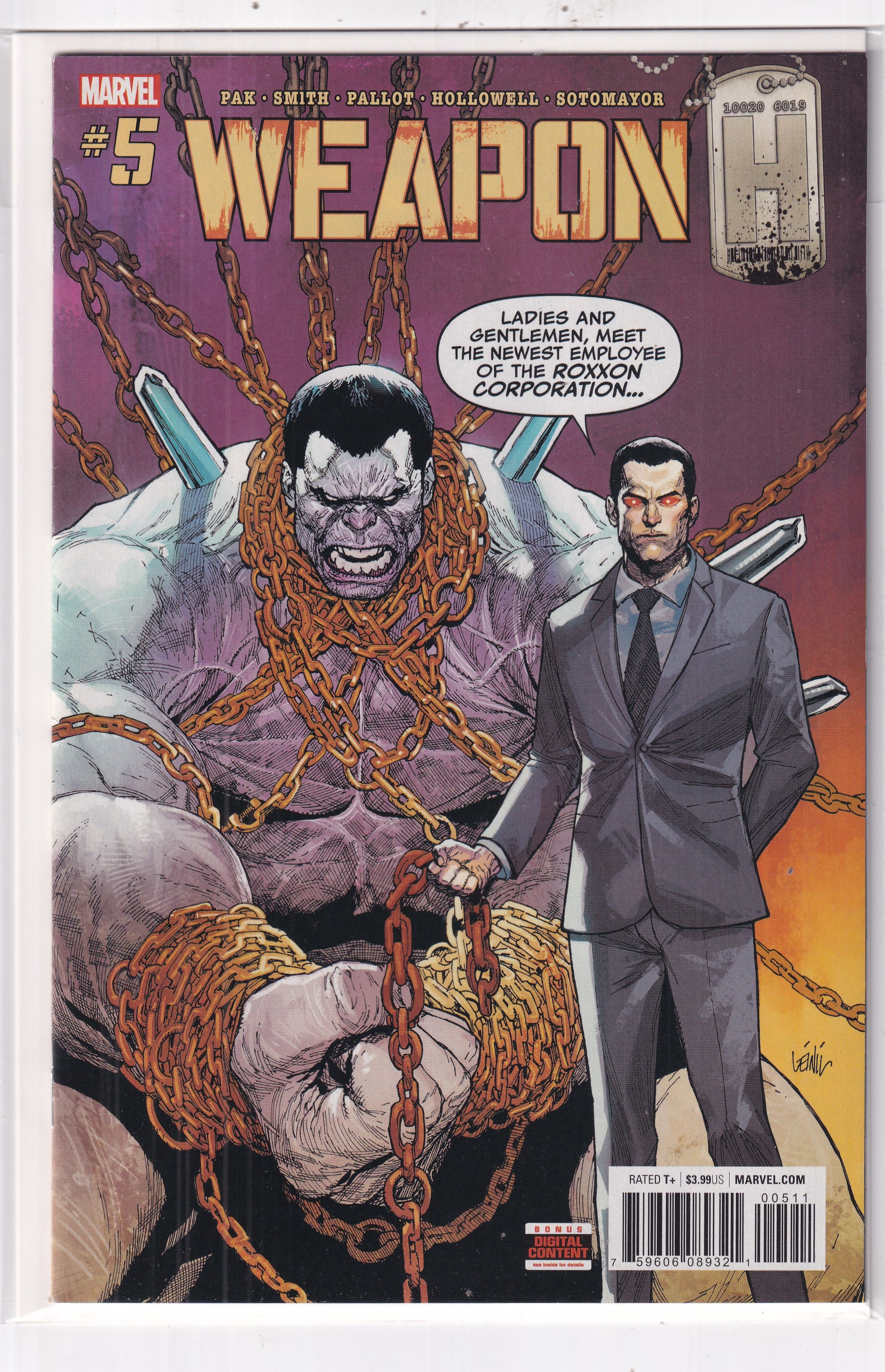 WEAPON H #5 - Slab City Comics