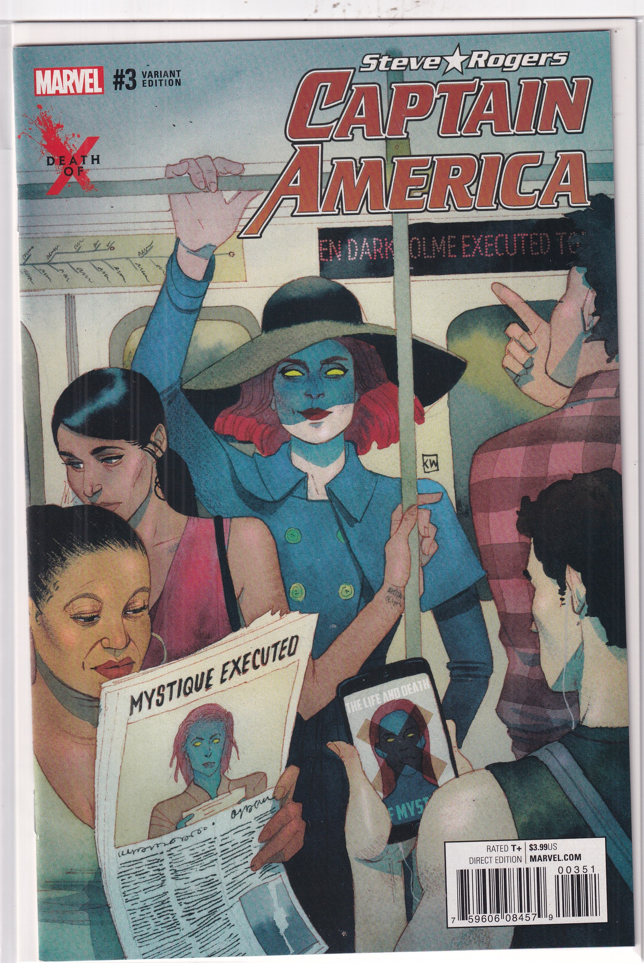 CAPTAIN AMERICA #3 VARIANT - Slab City Comics