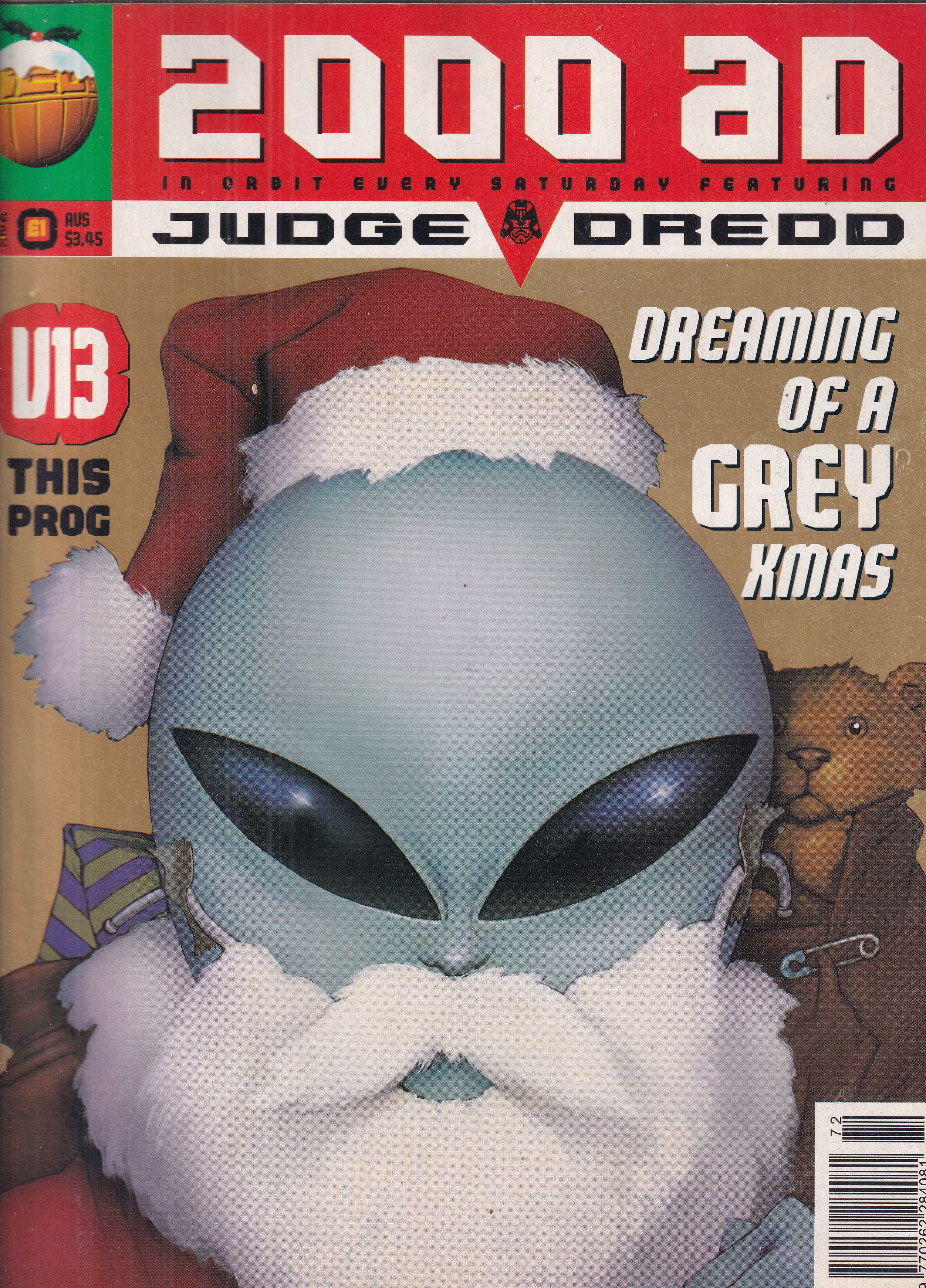 2000 AD FEATURING JUDGE DREDD #972 - Slab City Comics