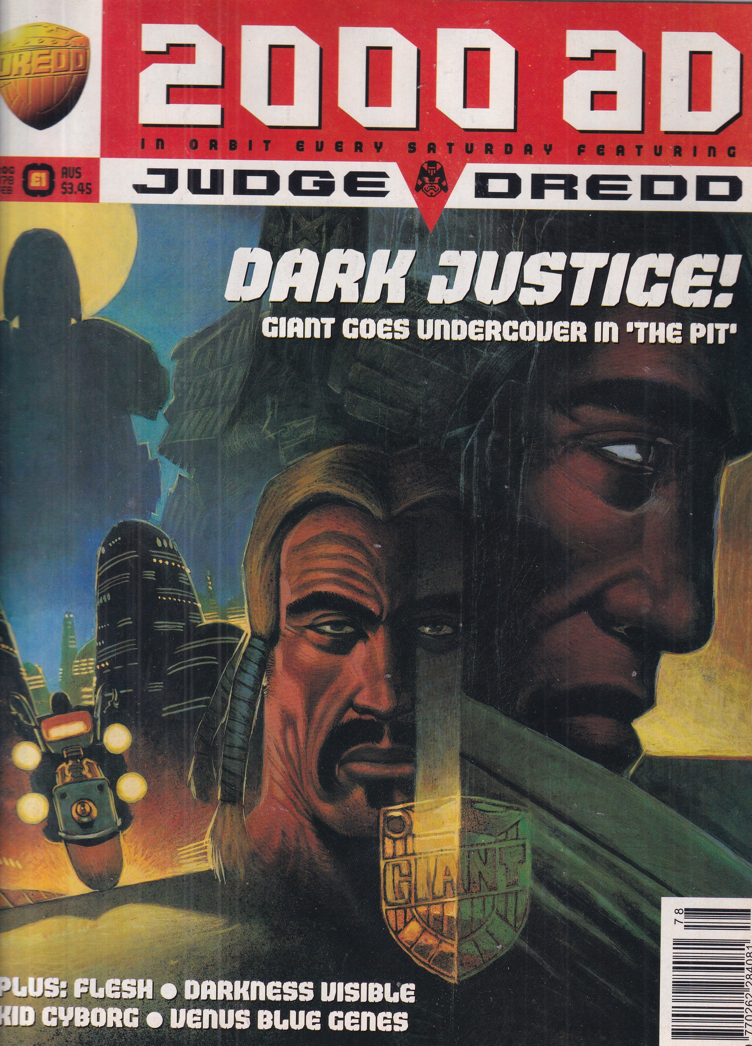 2000 AD FEATURING JUDGE DREDD #978 - Slab City Comics