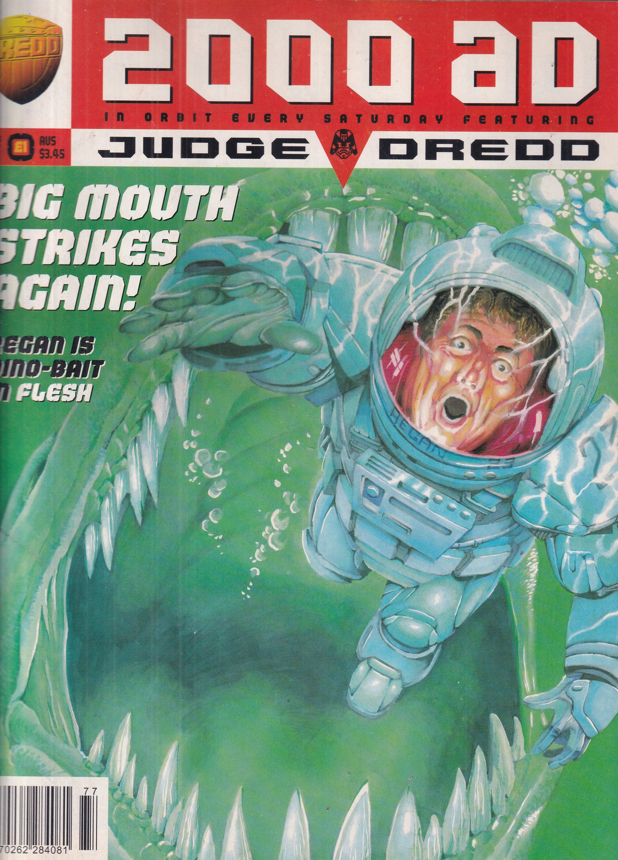 2000 AD FEATURING JUDGE DREDD #977 - Slab City Comics