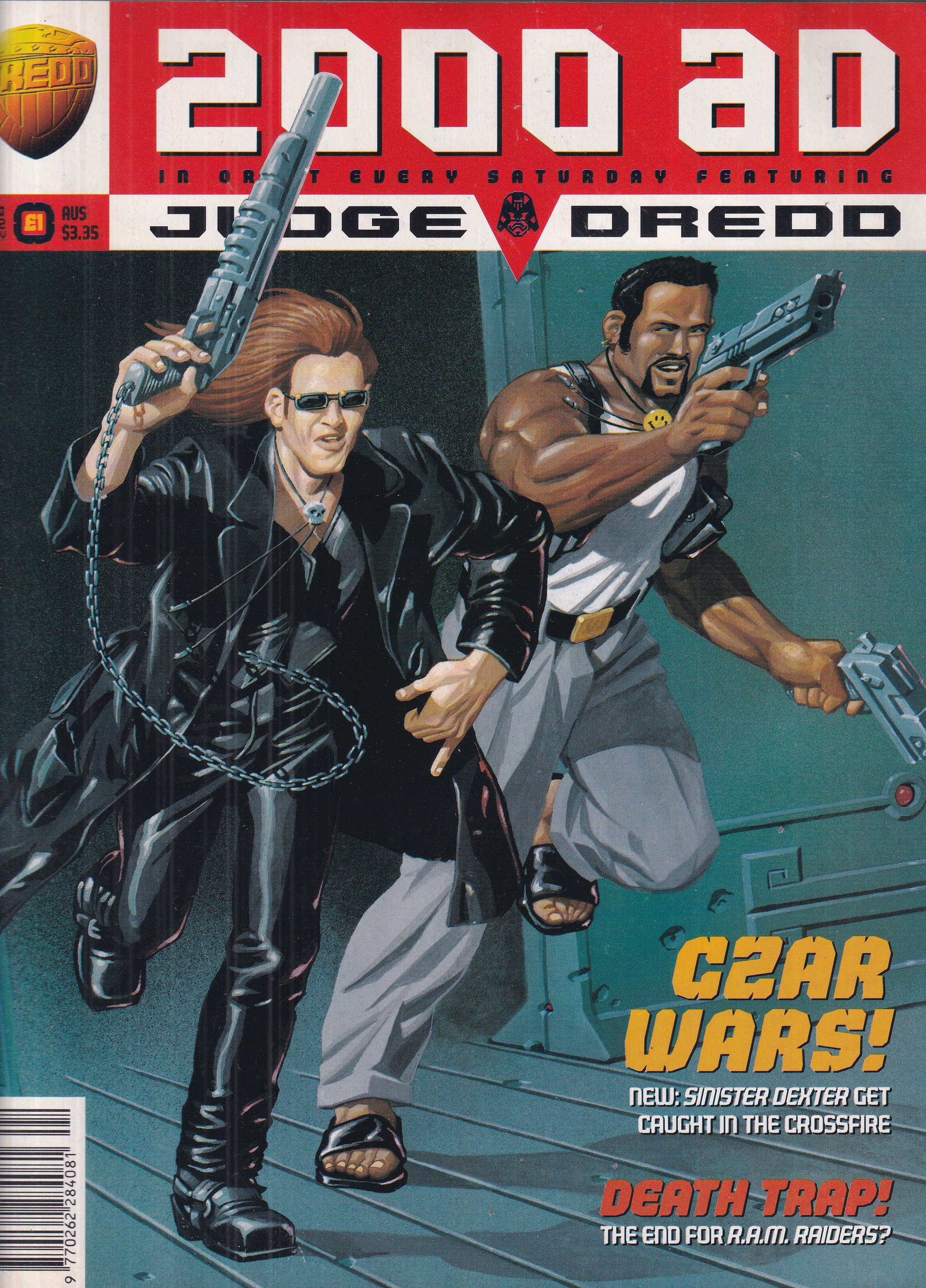 2000 AD FEATURING JUDGE DREDD #992 - Slab City Comics