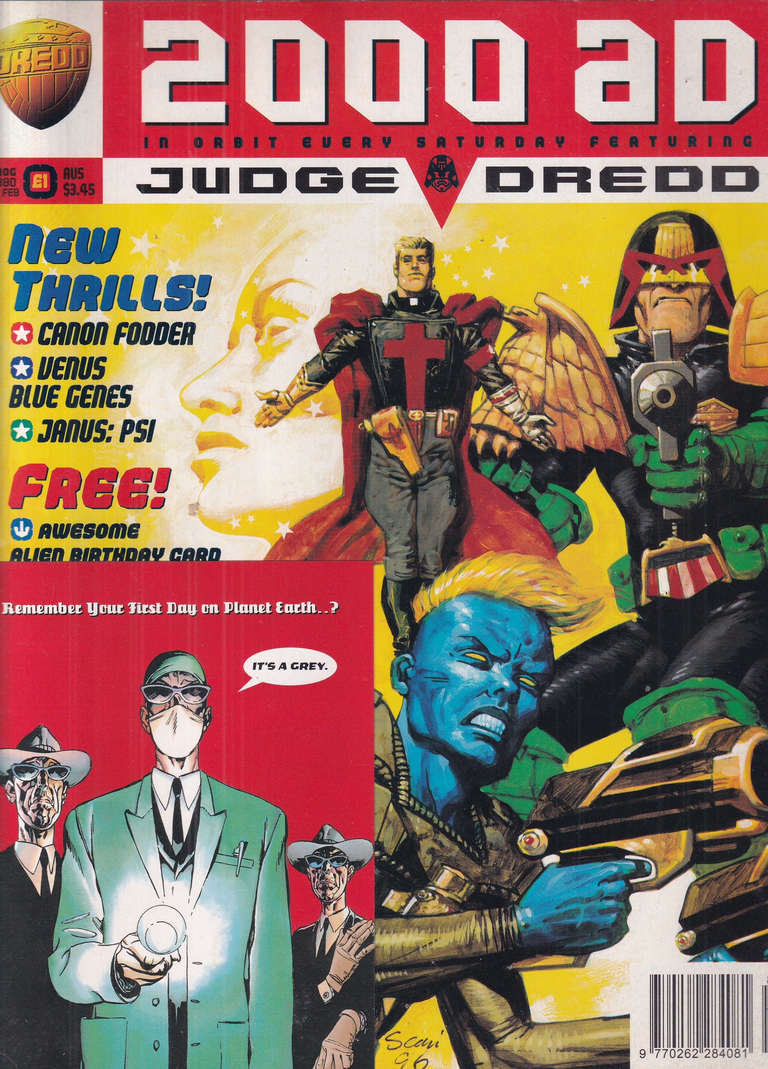 2000 AD FEATURING JUDGE DREDD #980 - Slab City Comics
