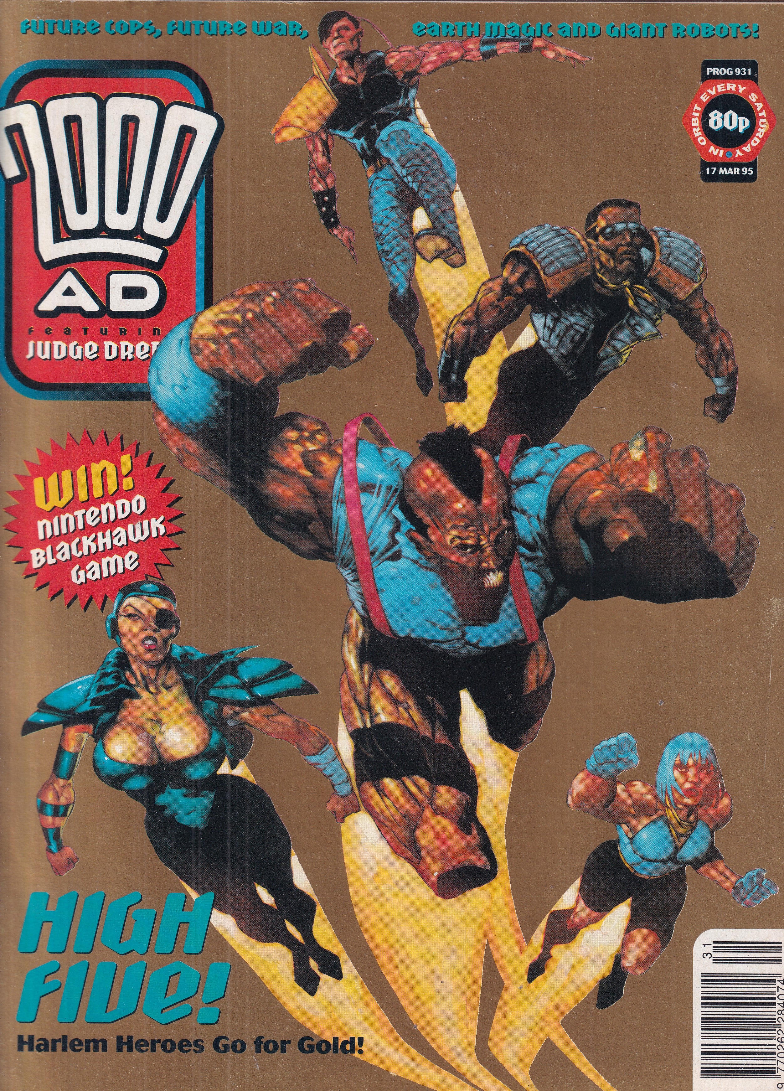 2000 AD FEATURING JUDGE DREDD #931 - Slab City Comics