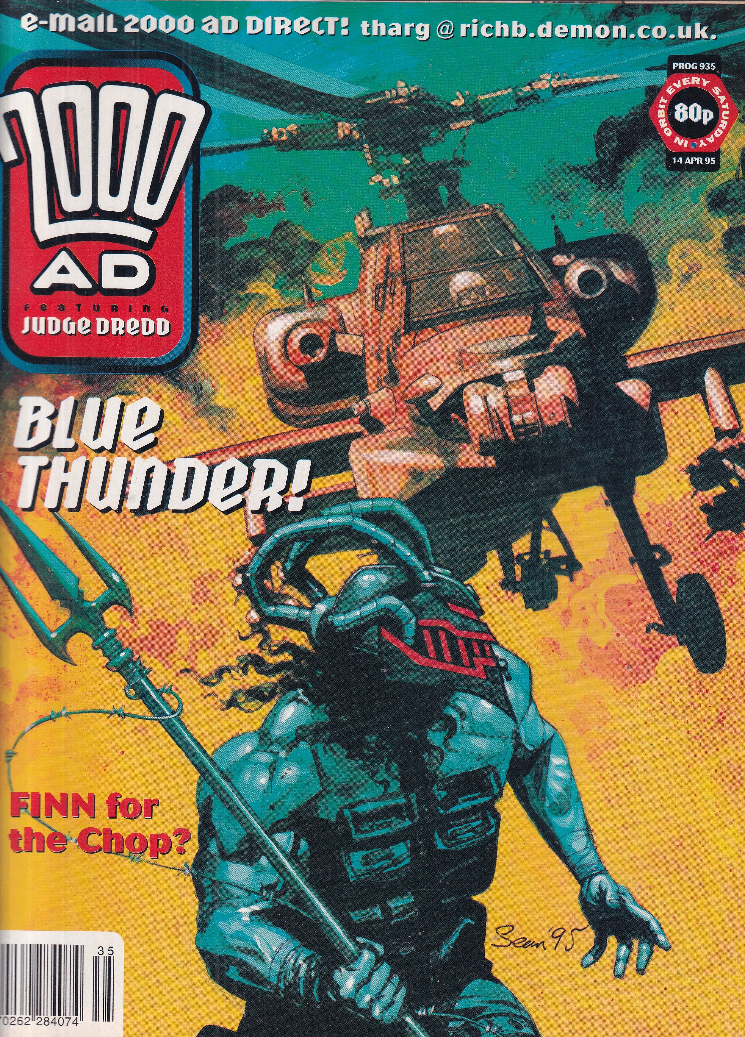 2000 AD FEATURING JUDGE DREDD #935 - Slab City Comics