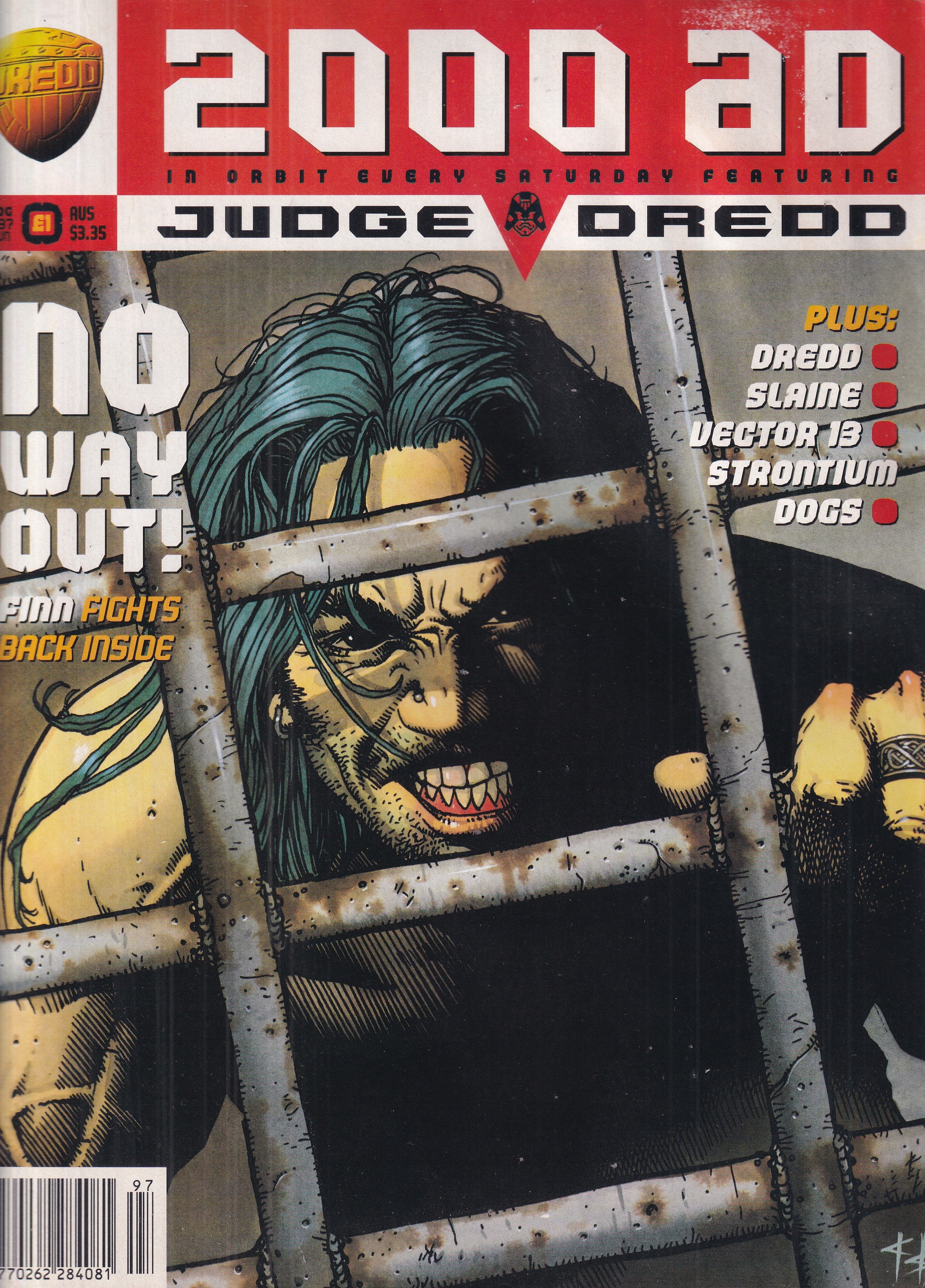 2000 AD JUDGE DREDD #997 - Slab City Comics