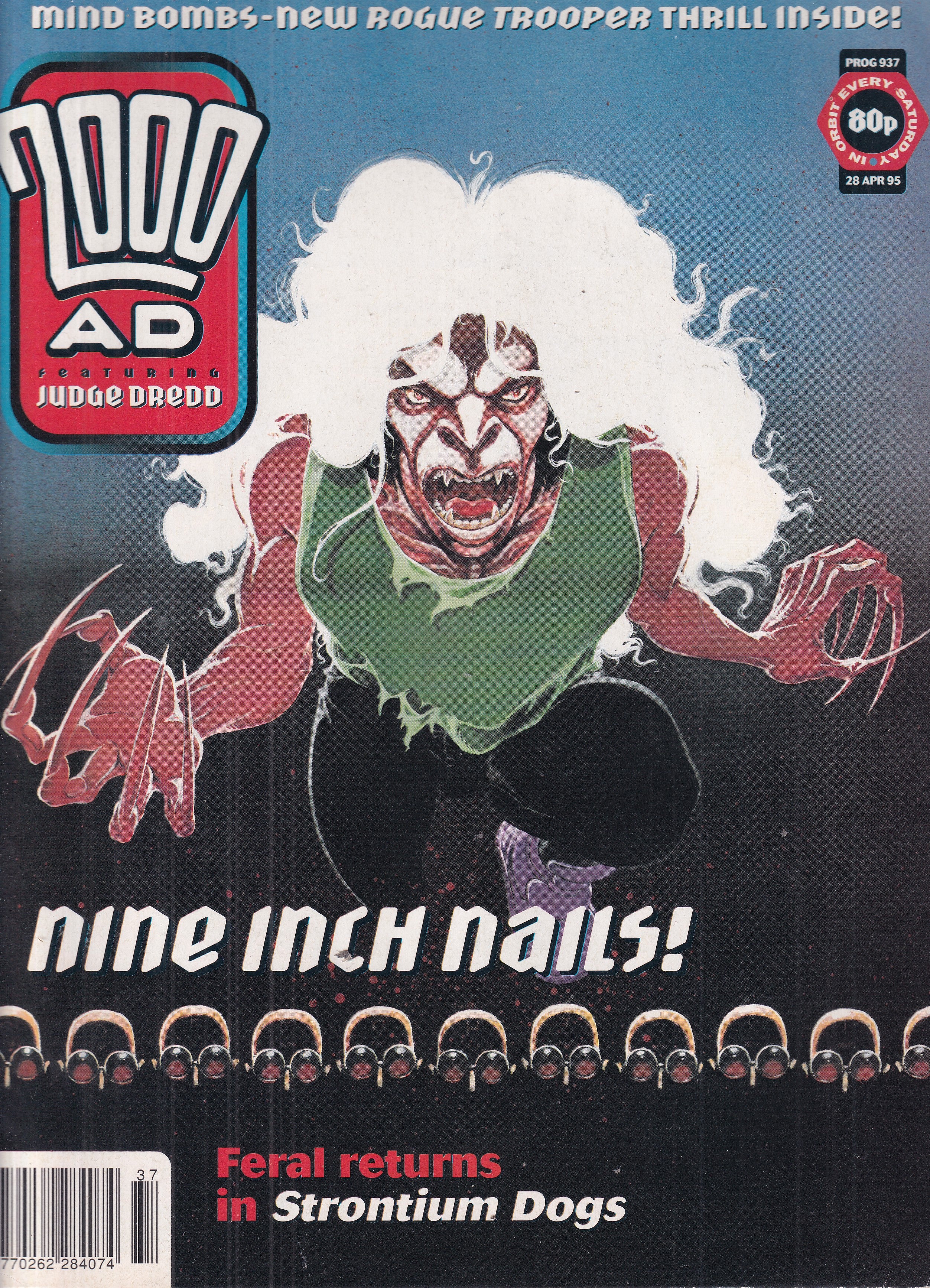 2000 AD FEATURING JUGE DREDD #937 - Slab City Comics