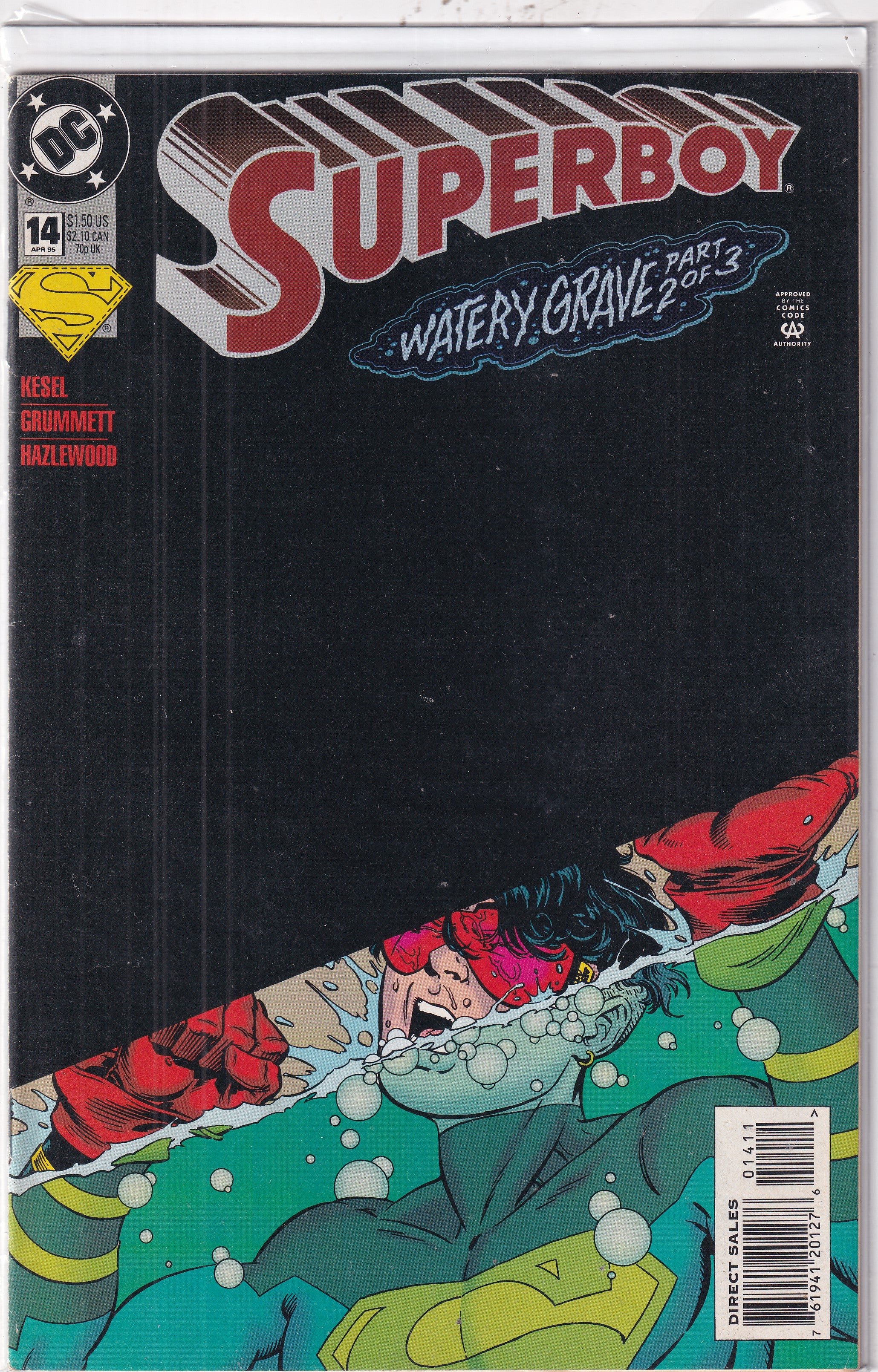 SUPERBOY WATERY GRAVE 2 #14 - Slab City Comics