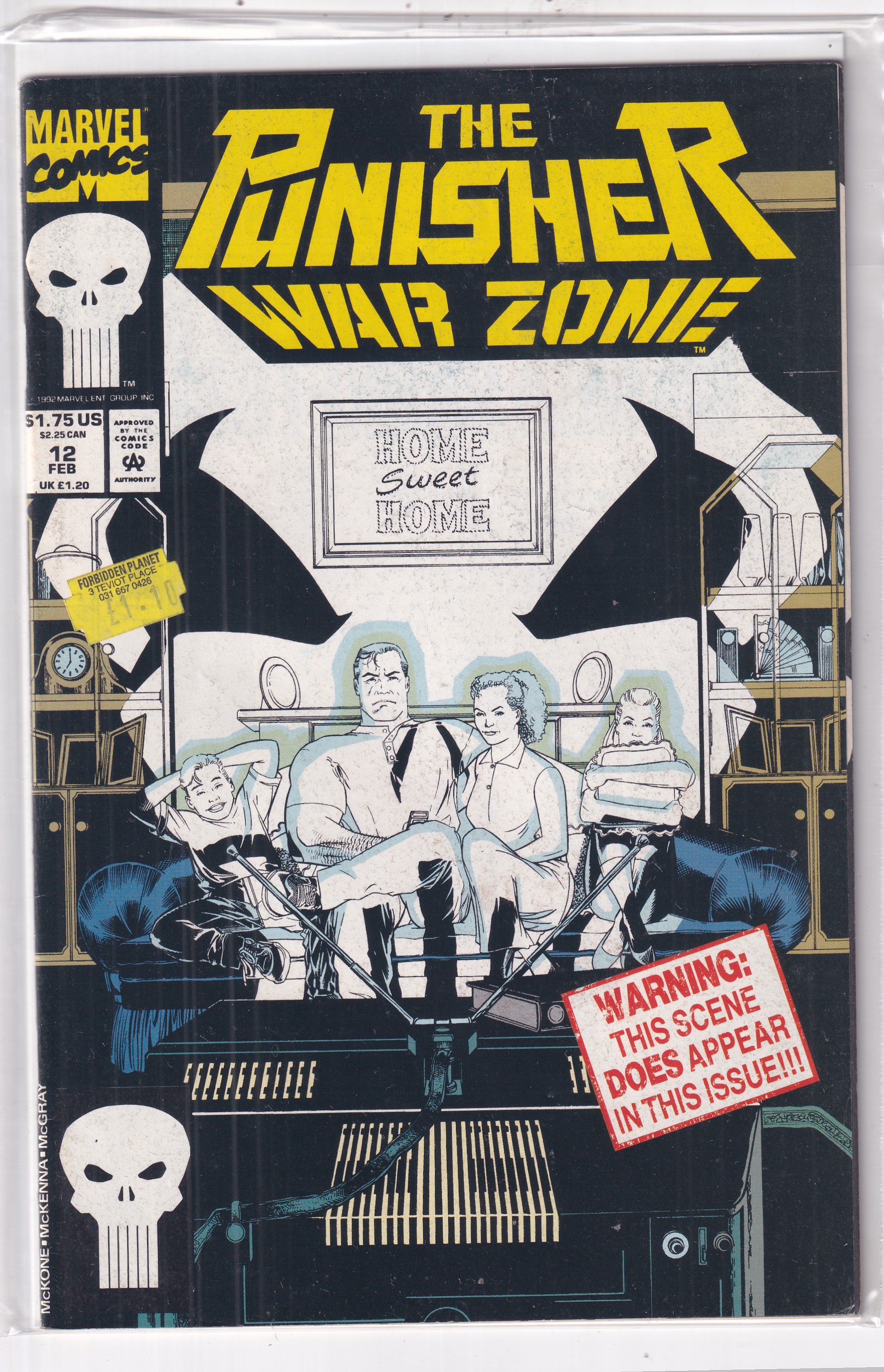PUNISHER WAR ZONE #12 - Slab City Comics