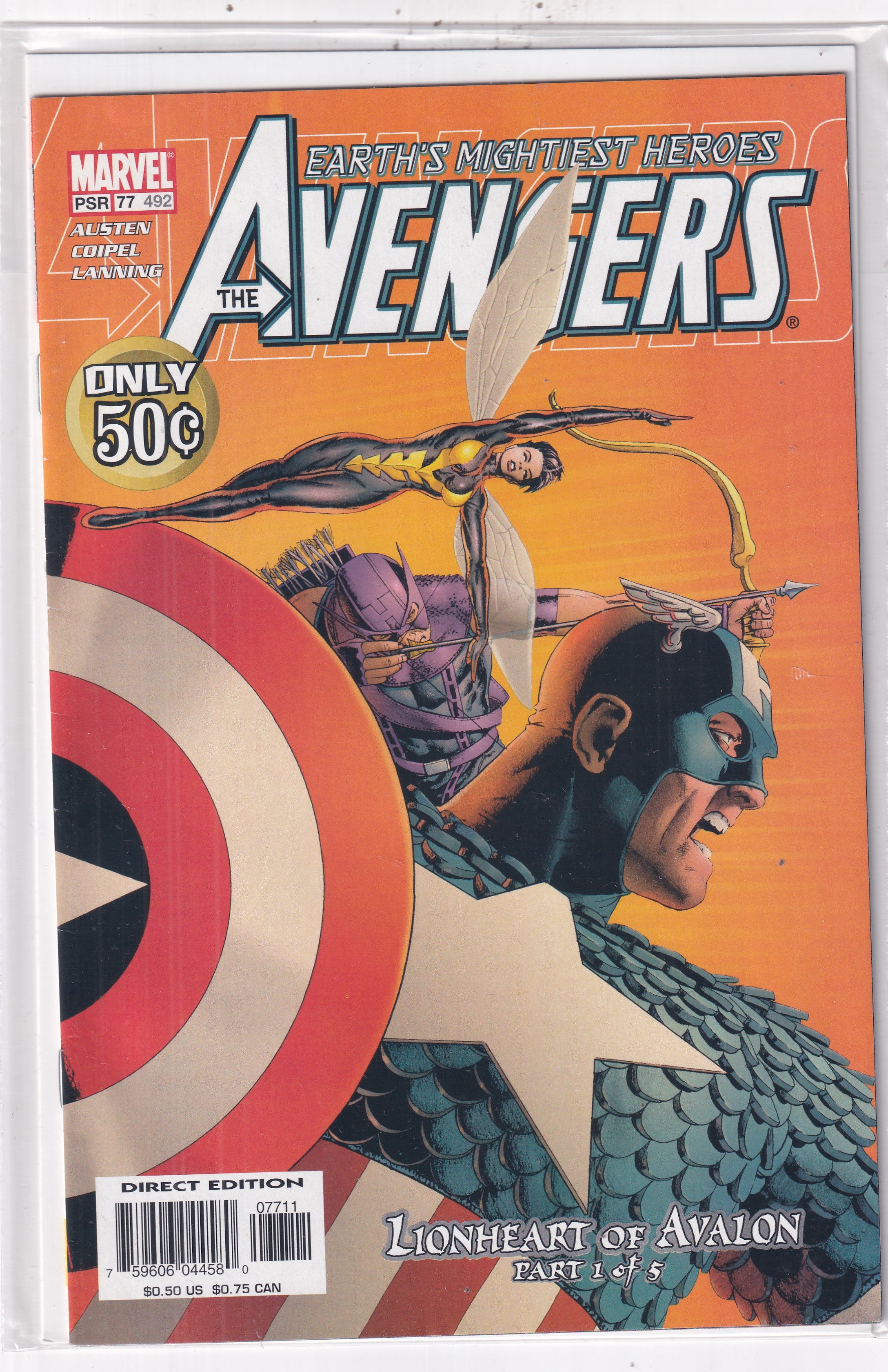 EARTH'S MIGHTIEST HEROES THE AVENGERS #77 - Slab City Comics