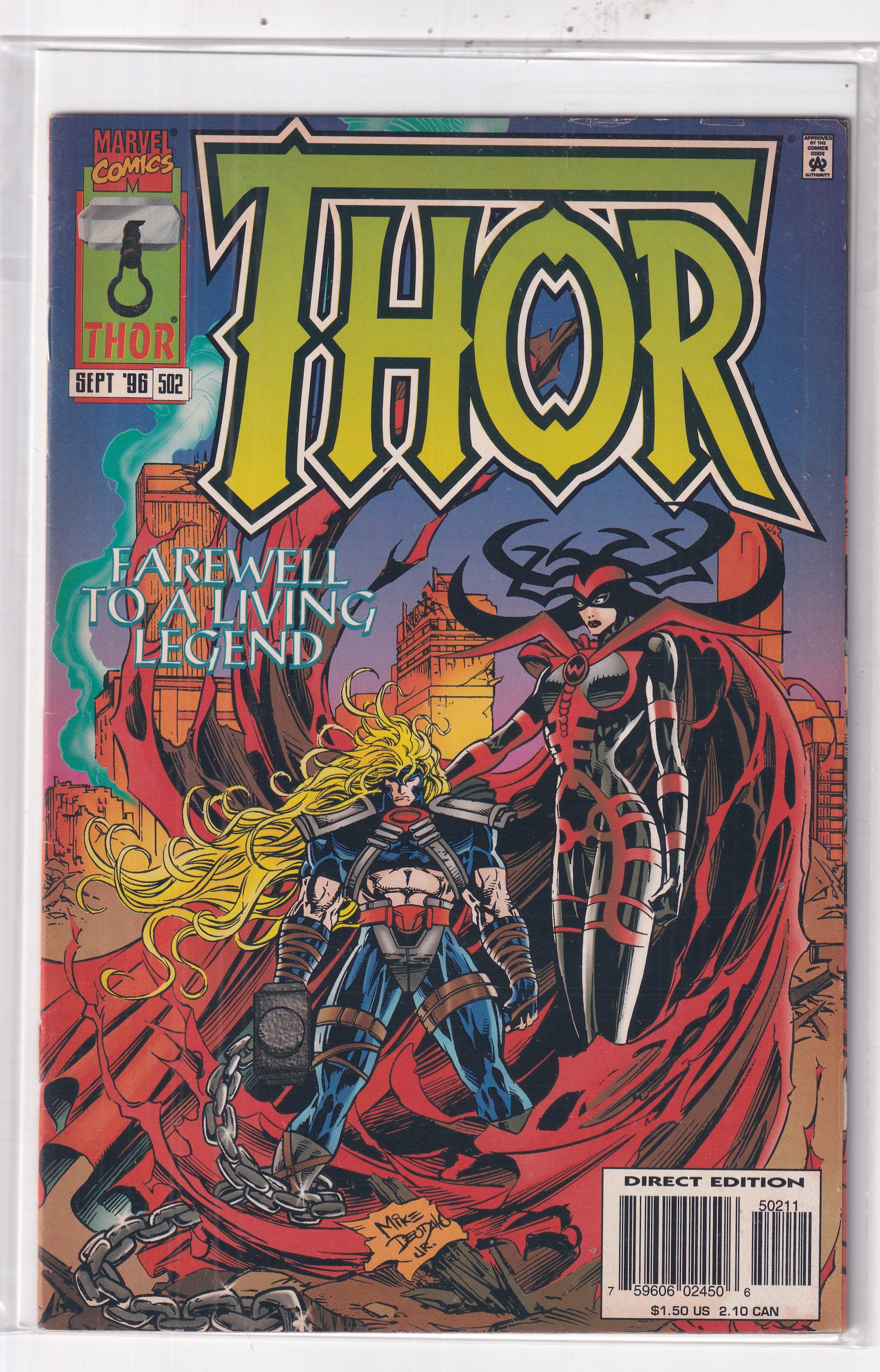 THOR #502 - Slab City Comics
