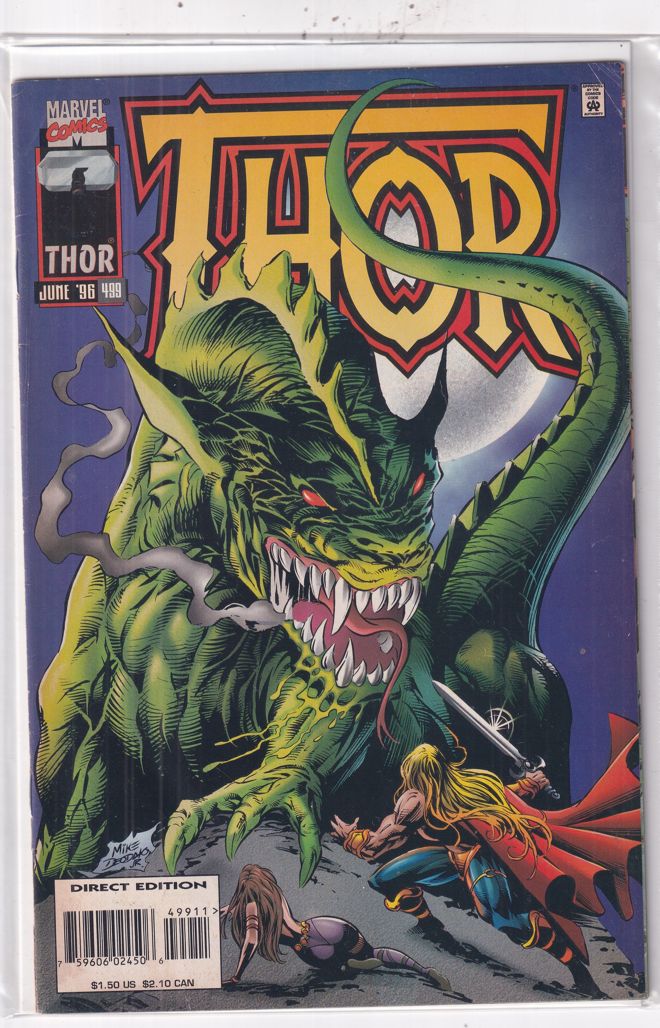 THOR #499 - Slab City Comics