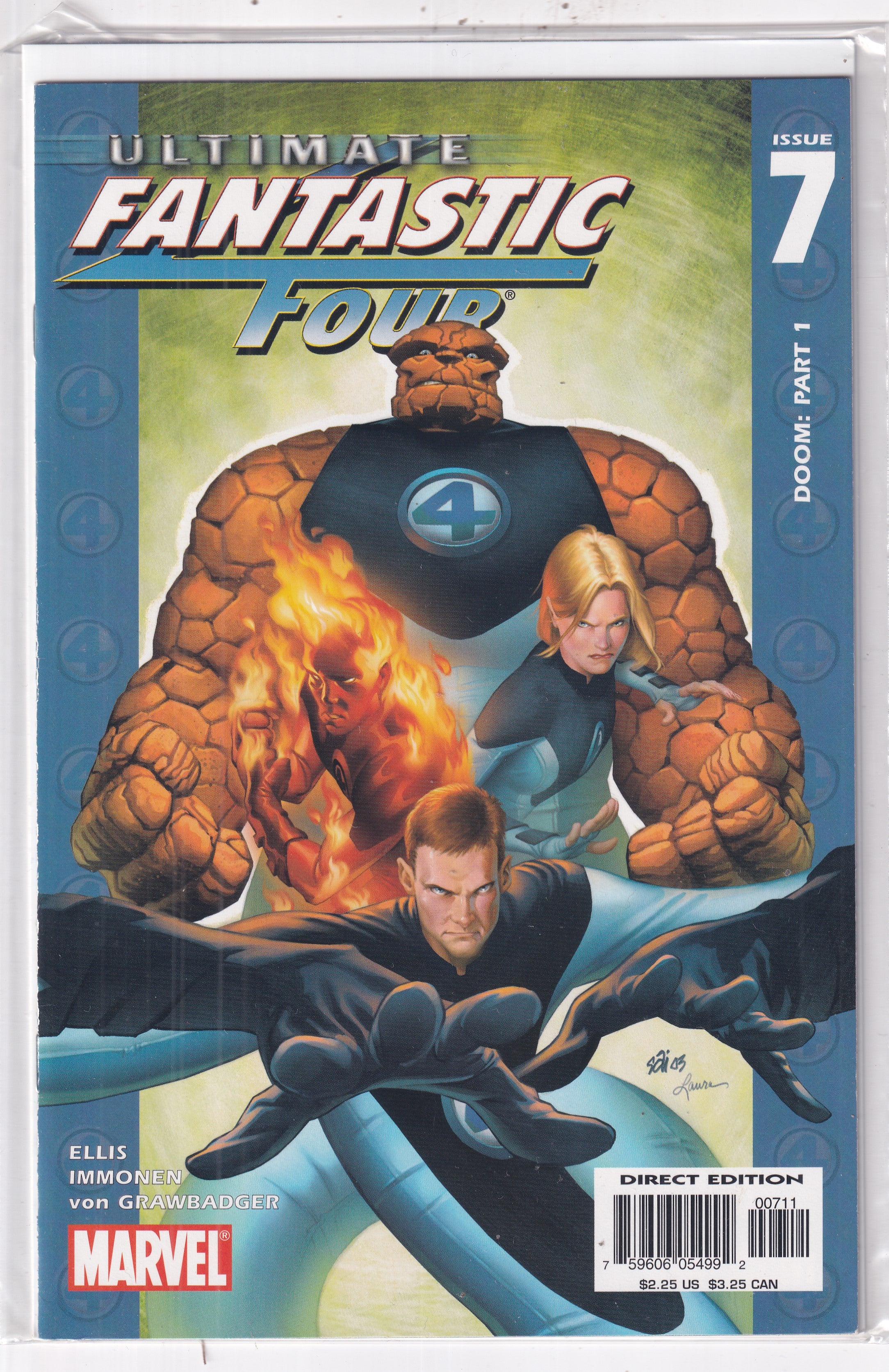 ULTIMATE FANTASTIC FOUR #7 - Slab City Comics