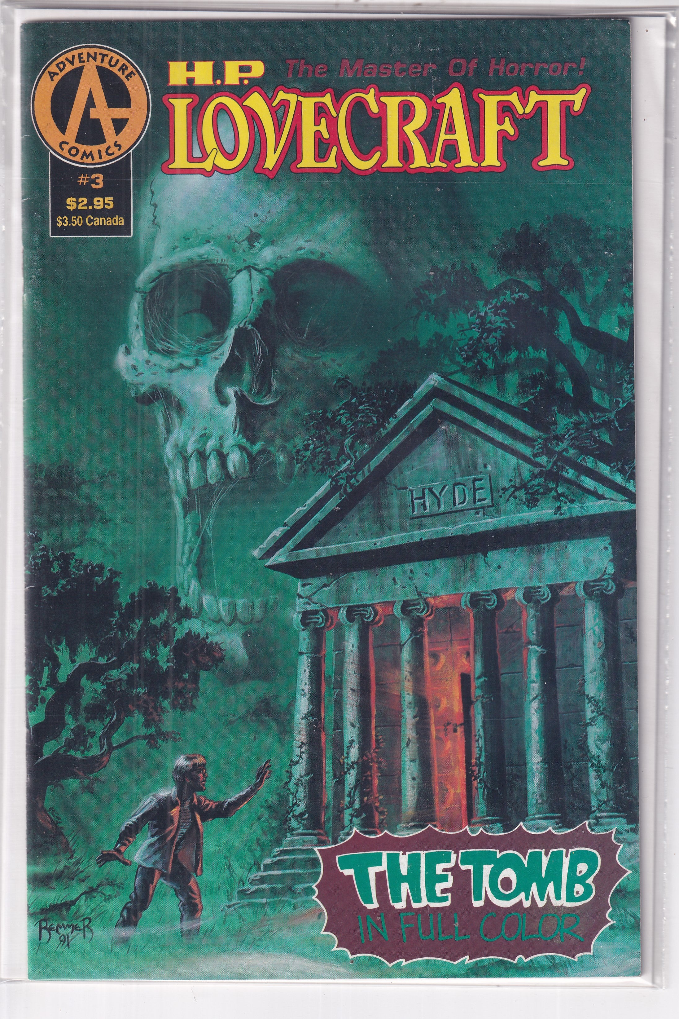 H.P. MASTER OF HORROR LOVECRAFT #3 - Slab City Comics
