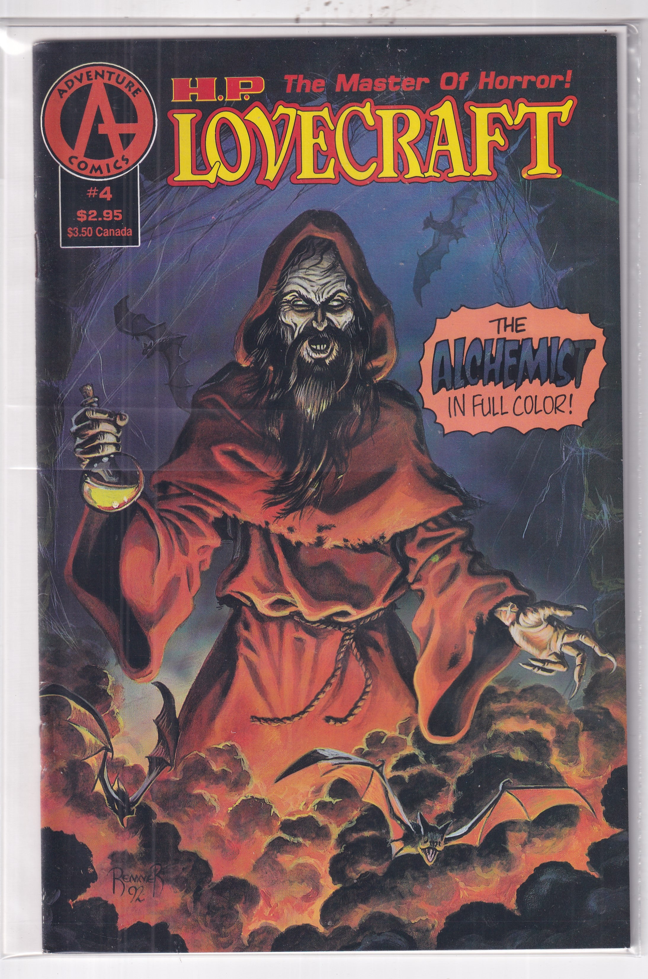 H.P. MASTER OF HORROR LOVECRAFT #4 - Slab City Comics