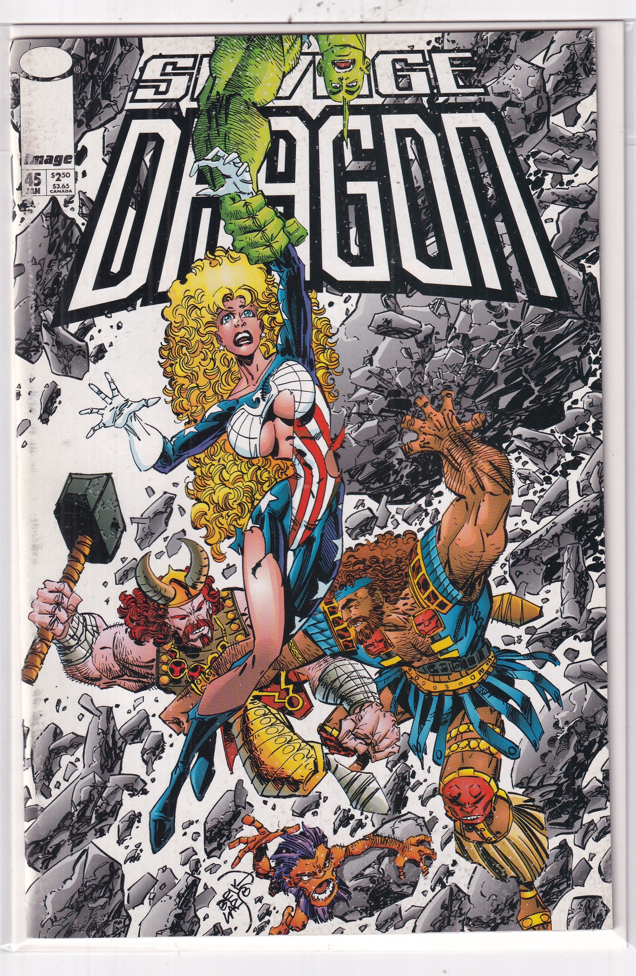 SAVAGE DRAGON #45 - Slab City Comics