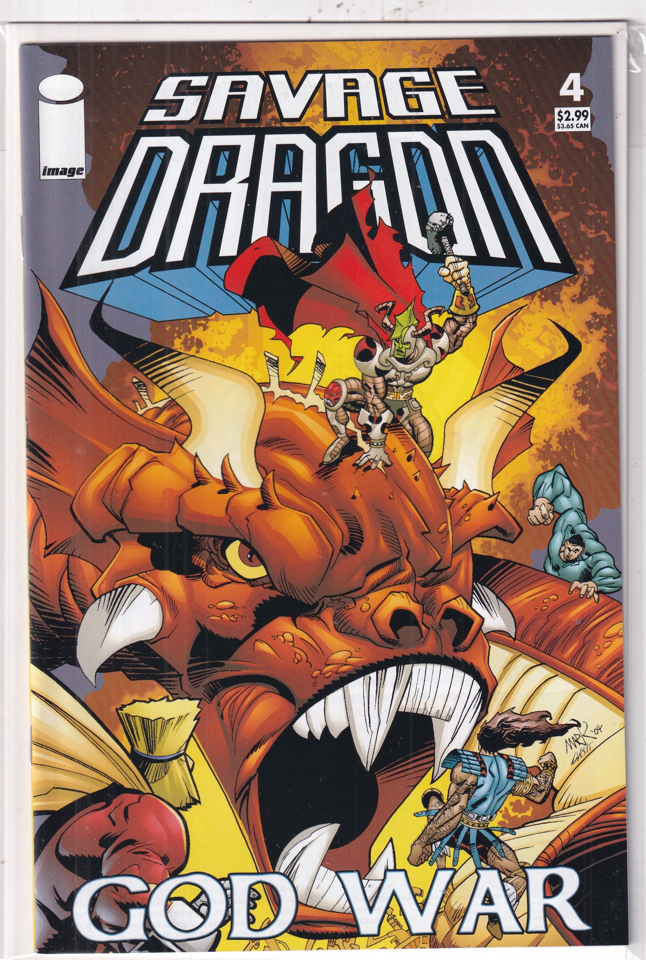 SAVAGE DRAGON #4 - Slab City Comics