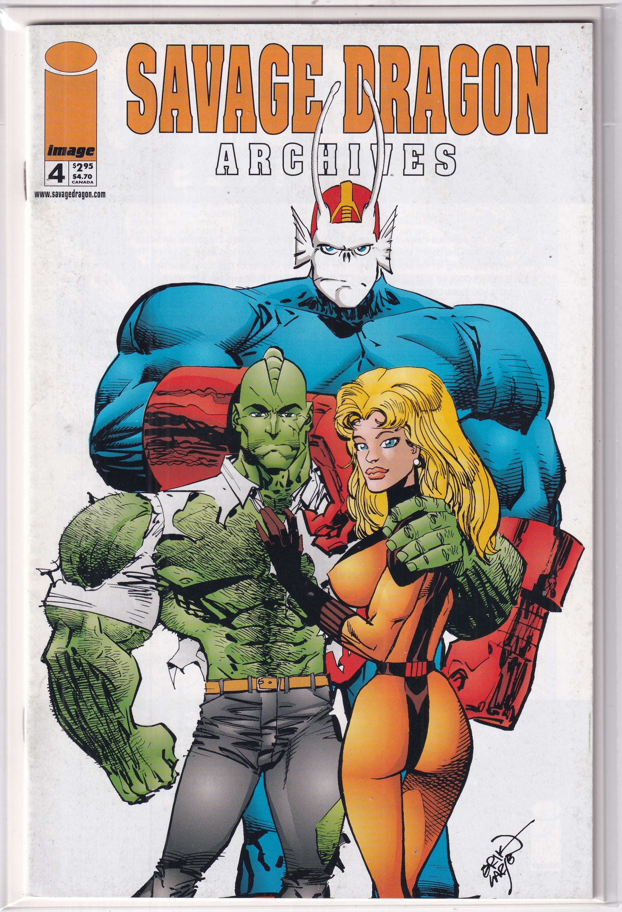 SAVAGE DRAGON ARCHIVES #4 - Slab City Comics