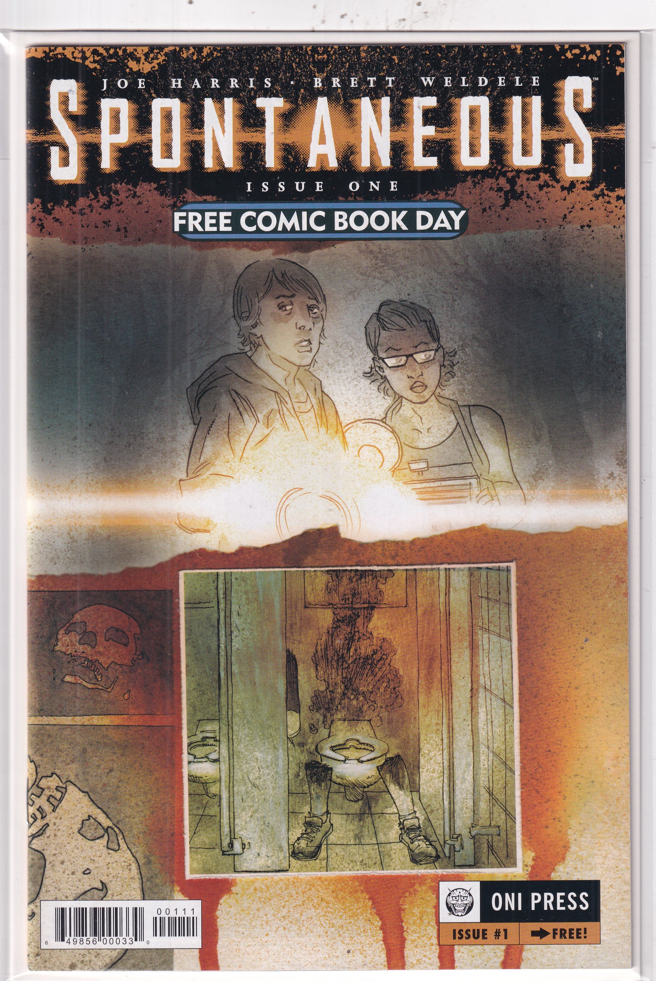 SPONTANEUS #1 FCBD - Slab City Comics