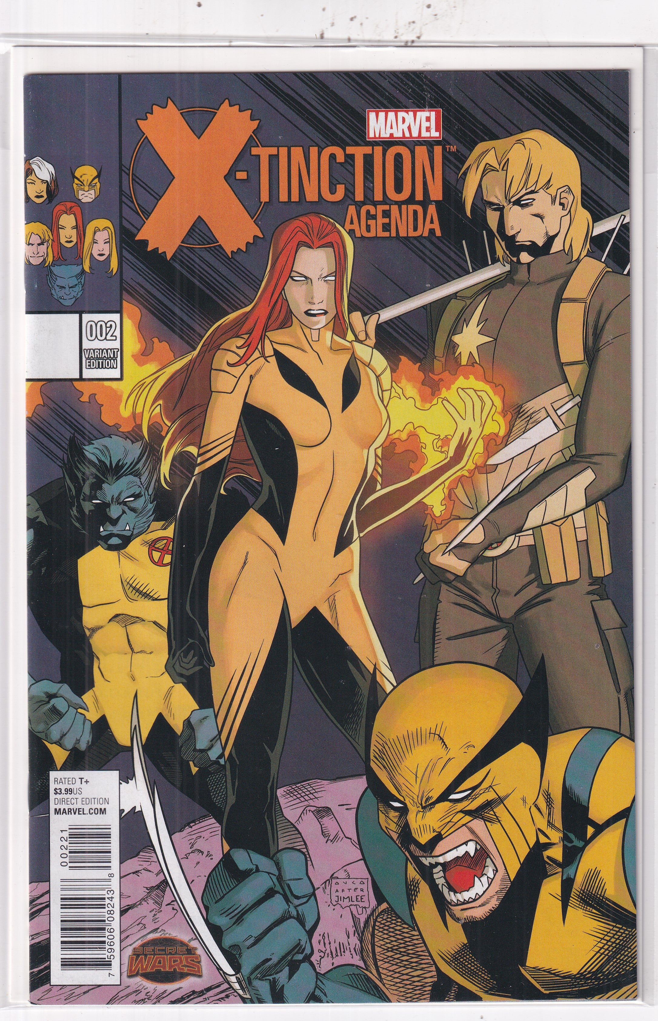 X-TINCTION AGENDA #2 VARIANT - Slab City Comics