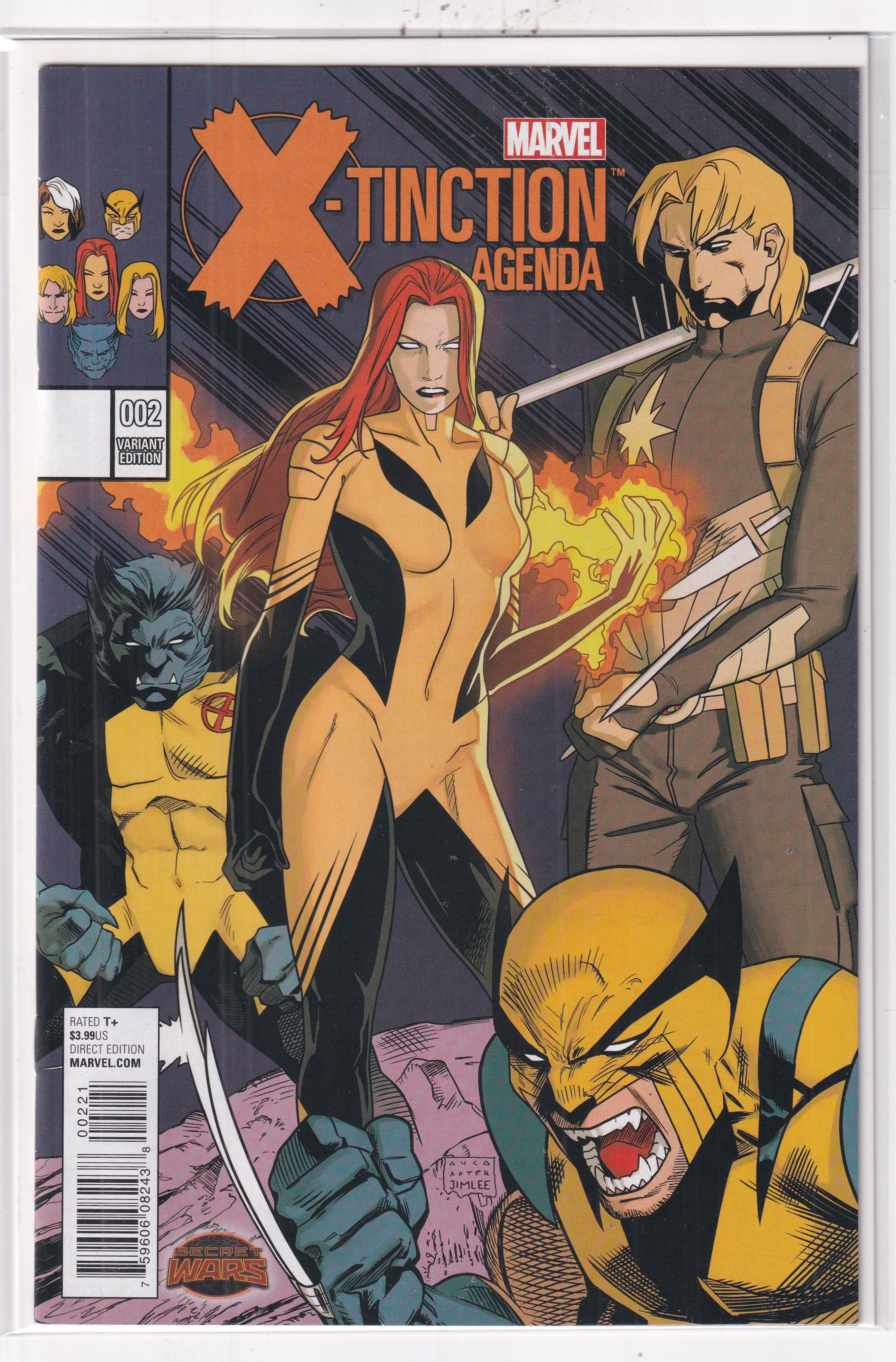 X-TINCTION AGENDA #2 VARIANT - Slab City Comics