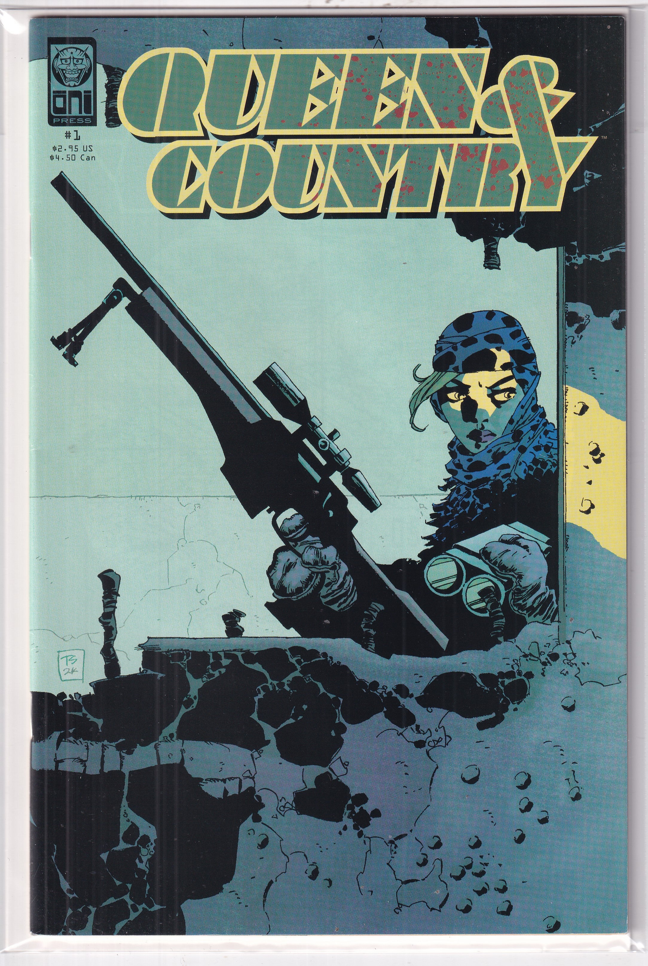 QUEEN AND COUNTRY #1 - Slab City Comics