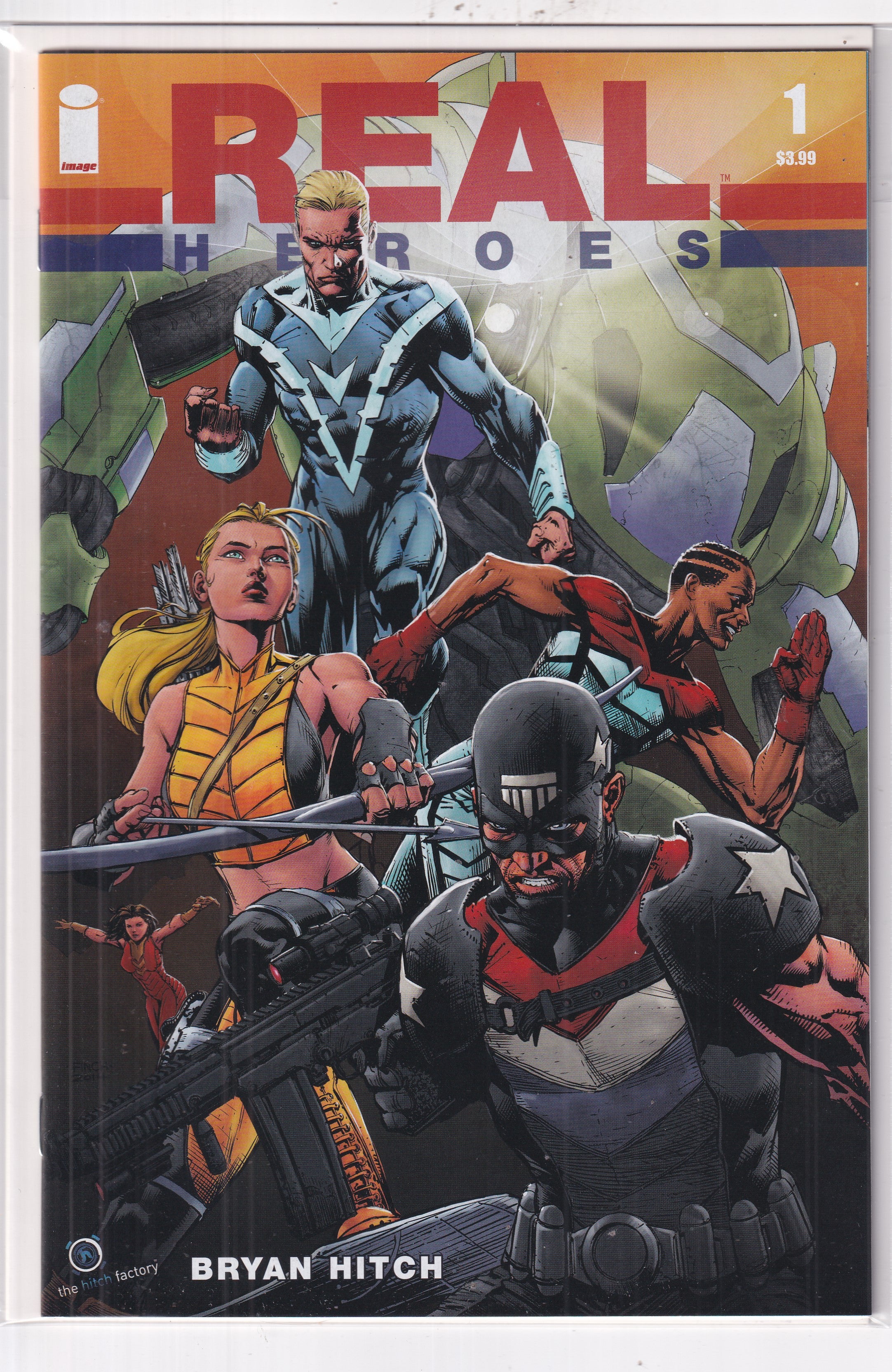 REAL HEROES #1 - Slab City Comics