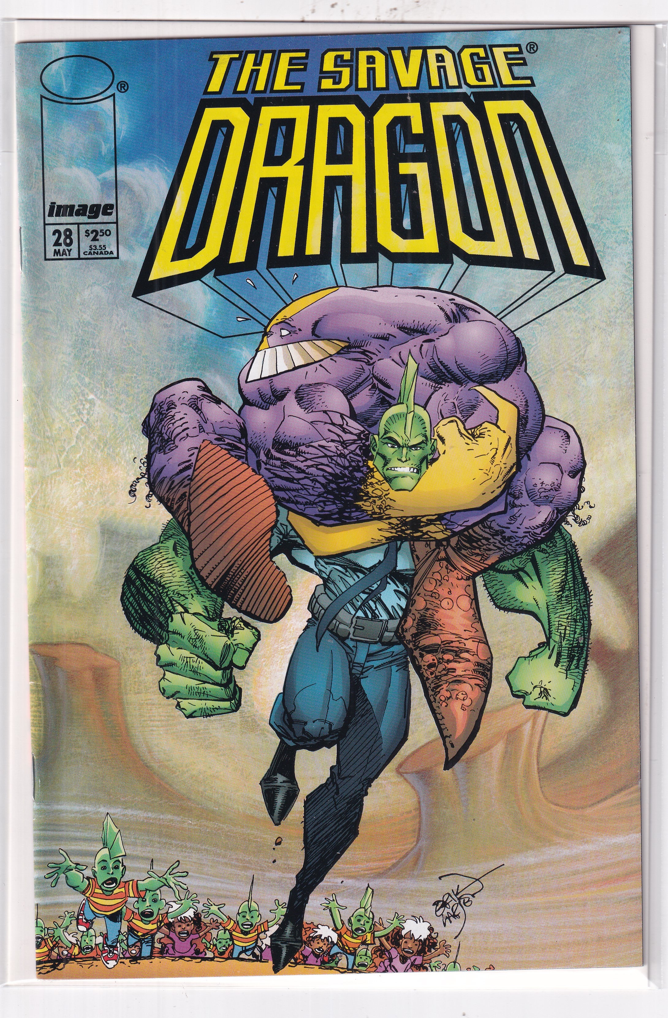 SAVAGE DRAGON #28 - Slab City Comics