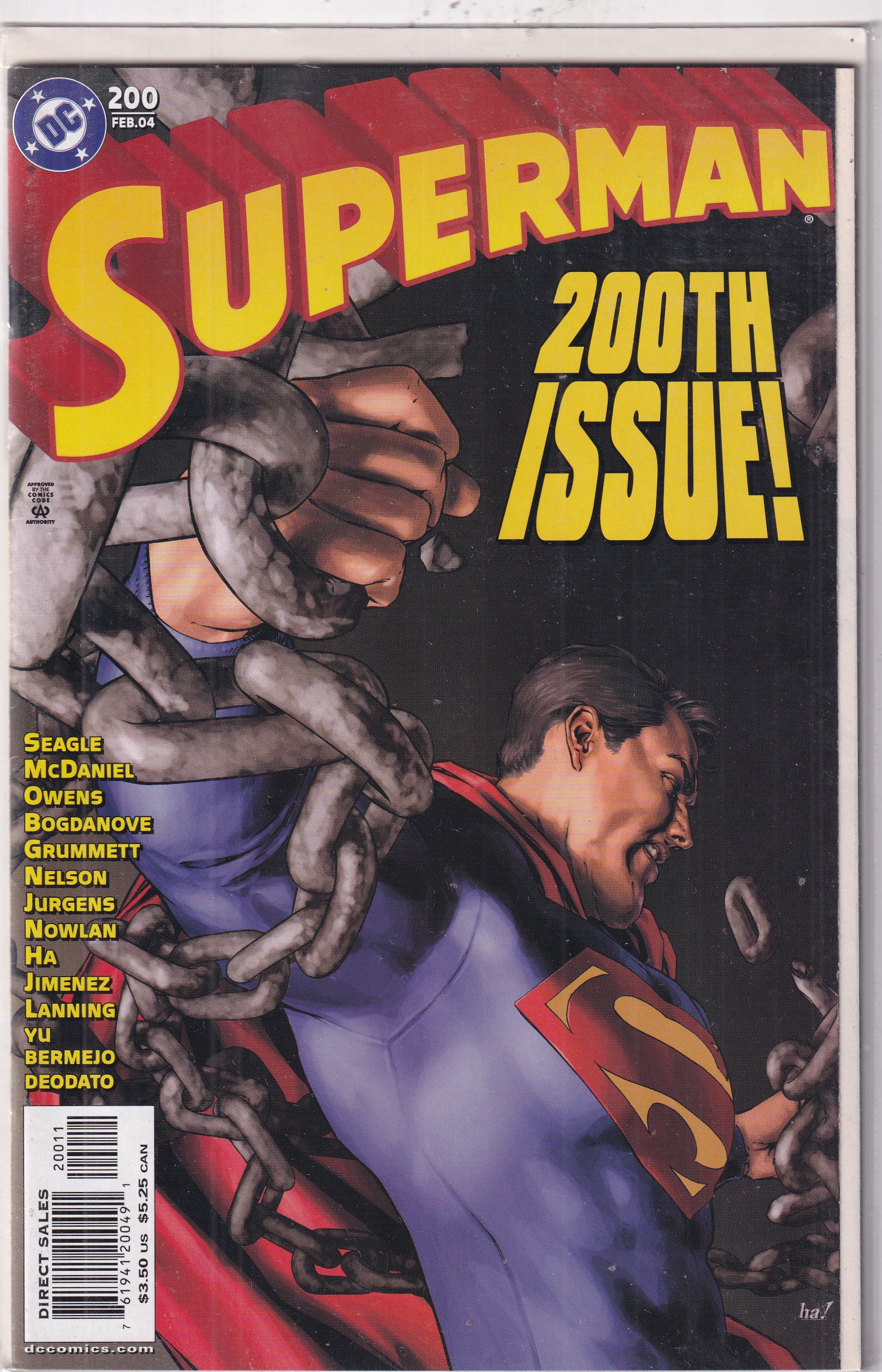 SUPERMAN #200 - Slab City Comics