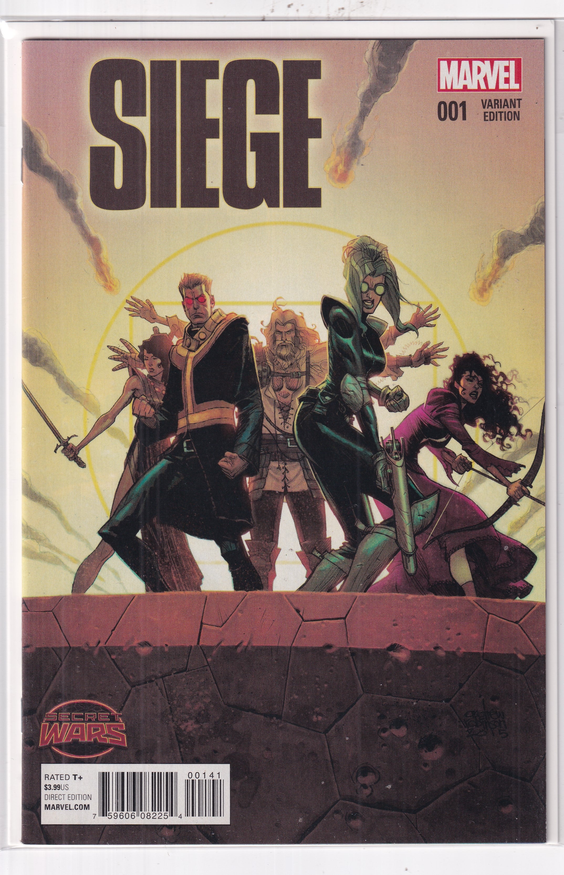 SIEGE #1 VARIANT - Slab City Comics