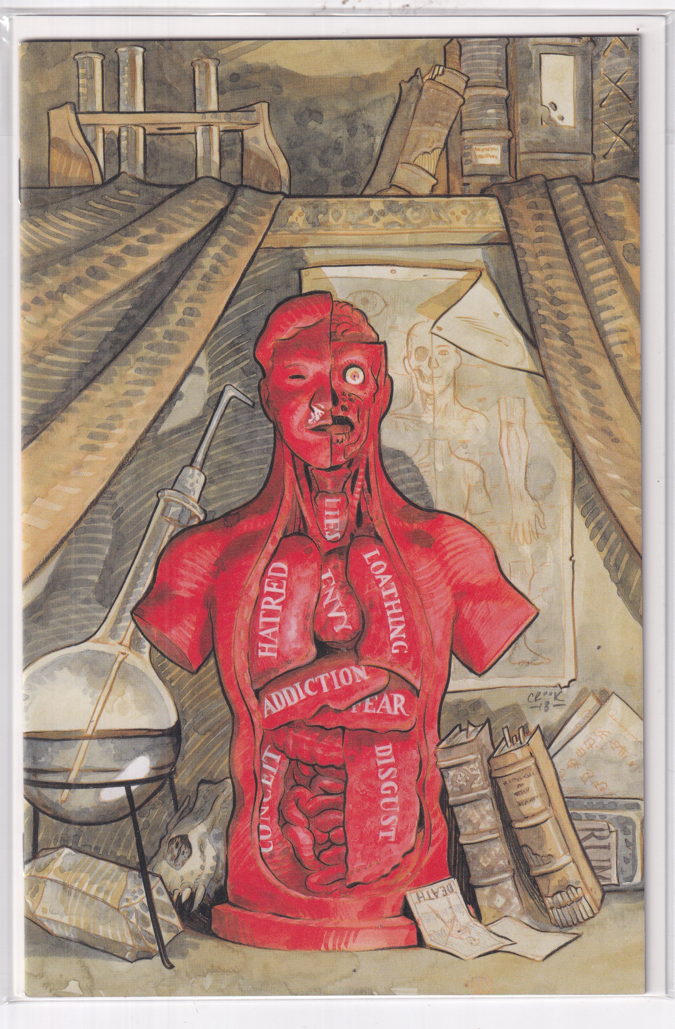 BONE PARISH #2 VIRGIN VARIANT - Slab City Comics