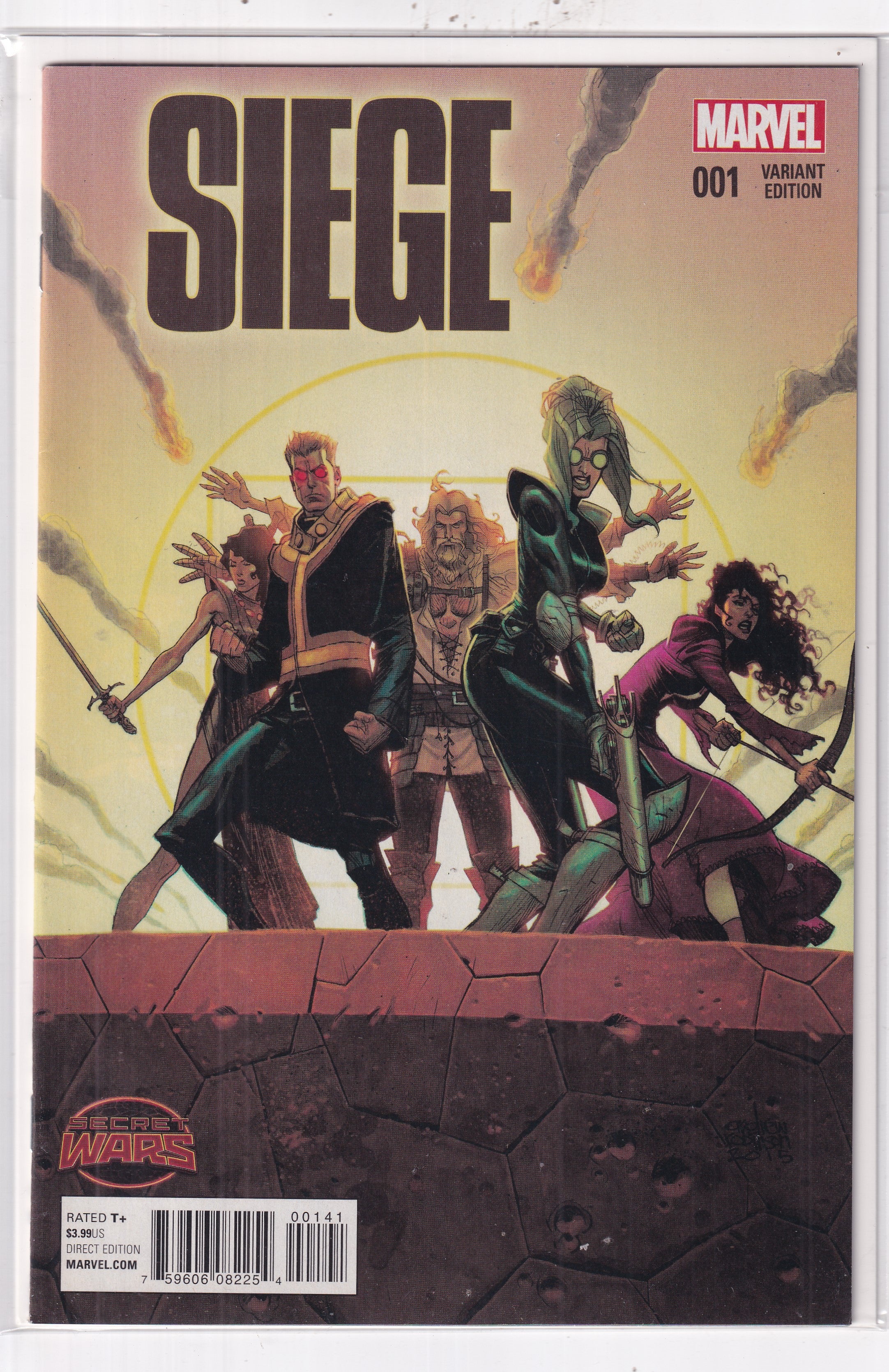 SIEGE #1 VARIANT - Slab City Comics