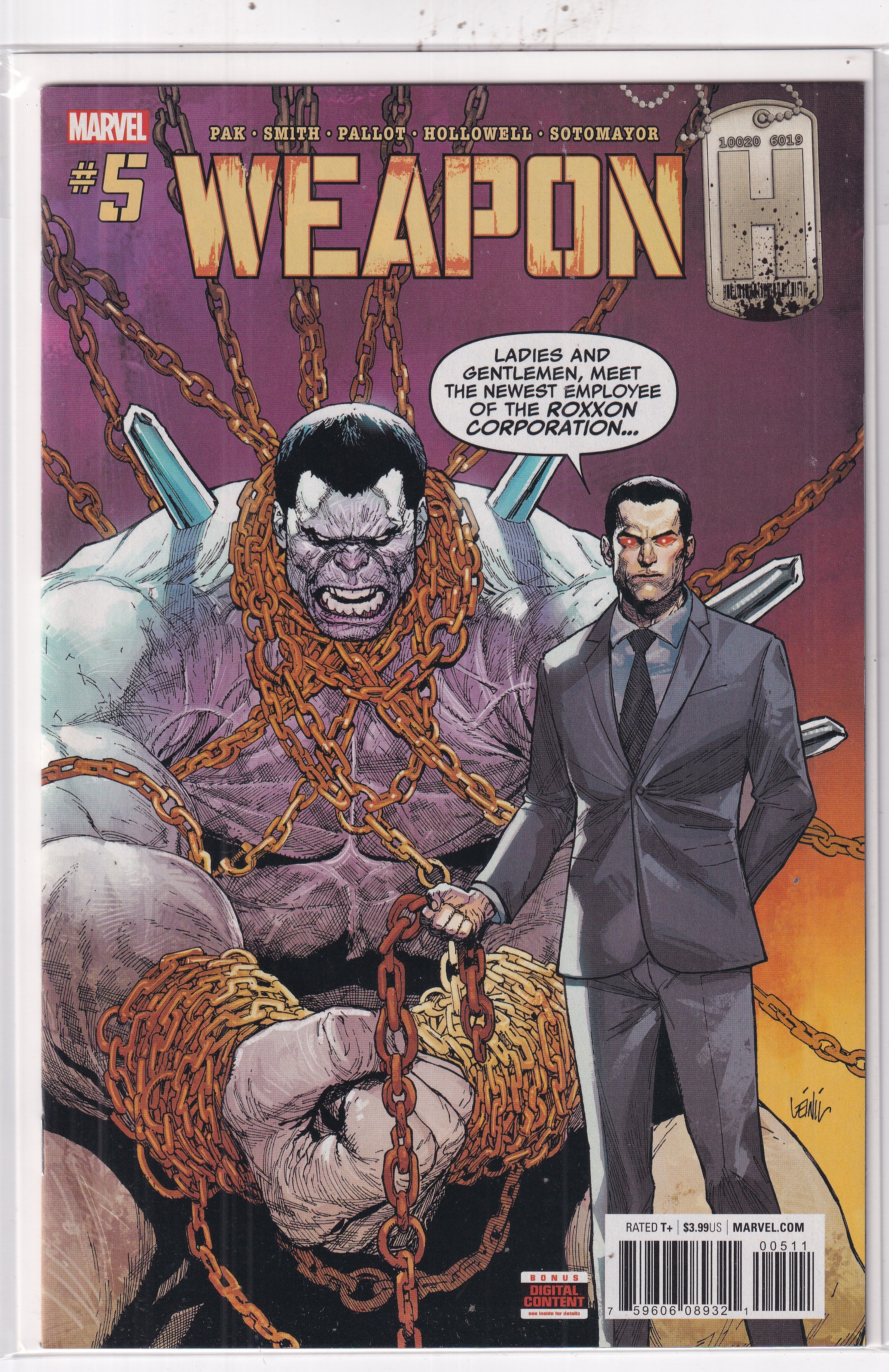 WEAPON H #5 - Slab City Comics