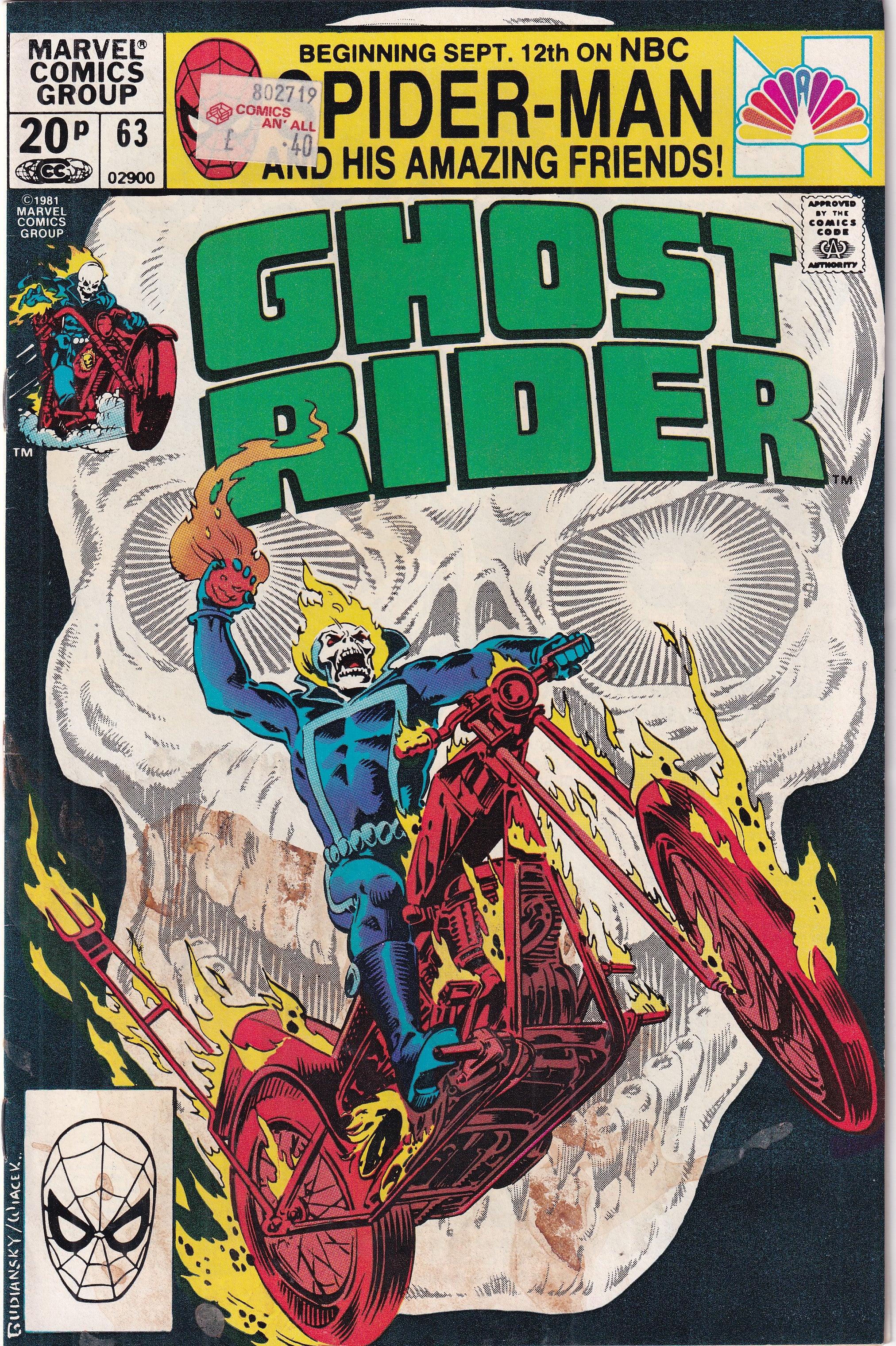 GHOST RIDER #63 - Slab City Comics