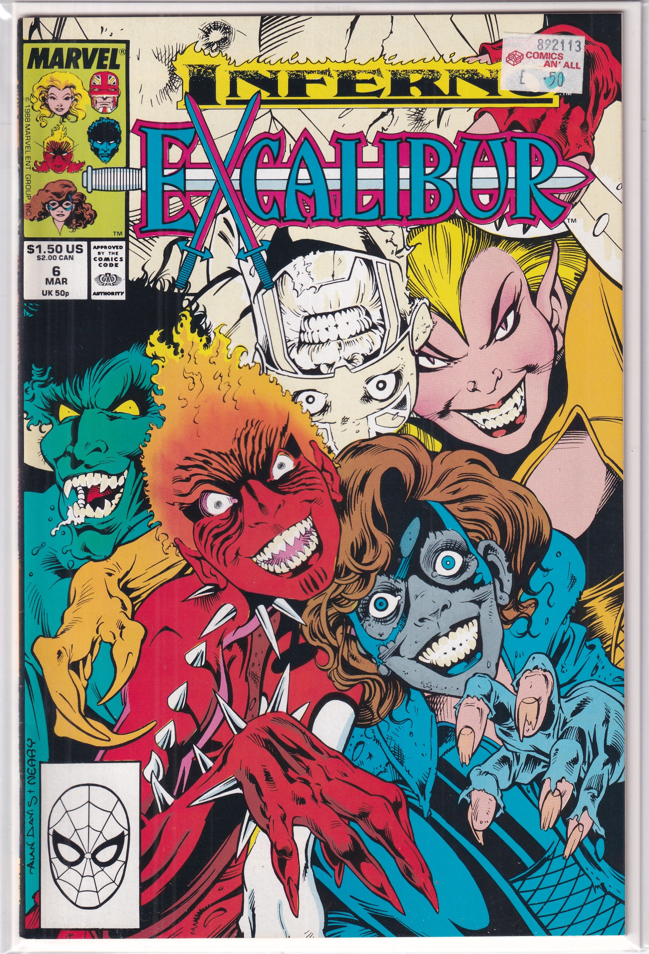 INFERNO EXCALIBUR #6 - Slab City Comics