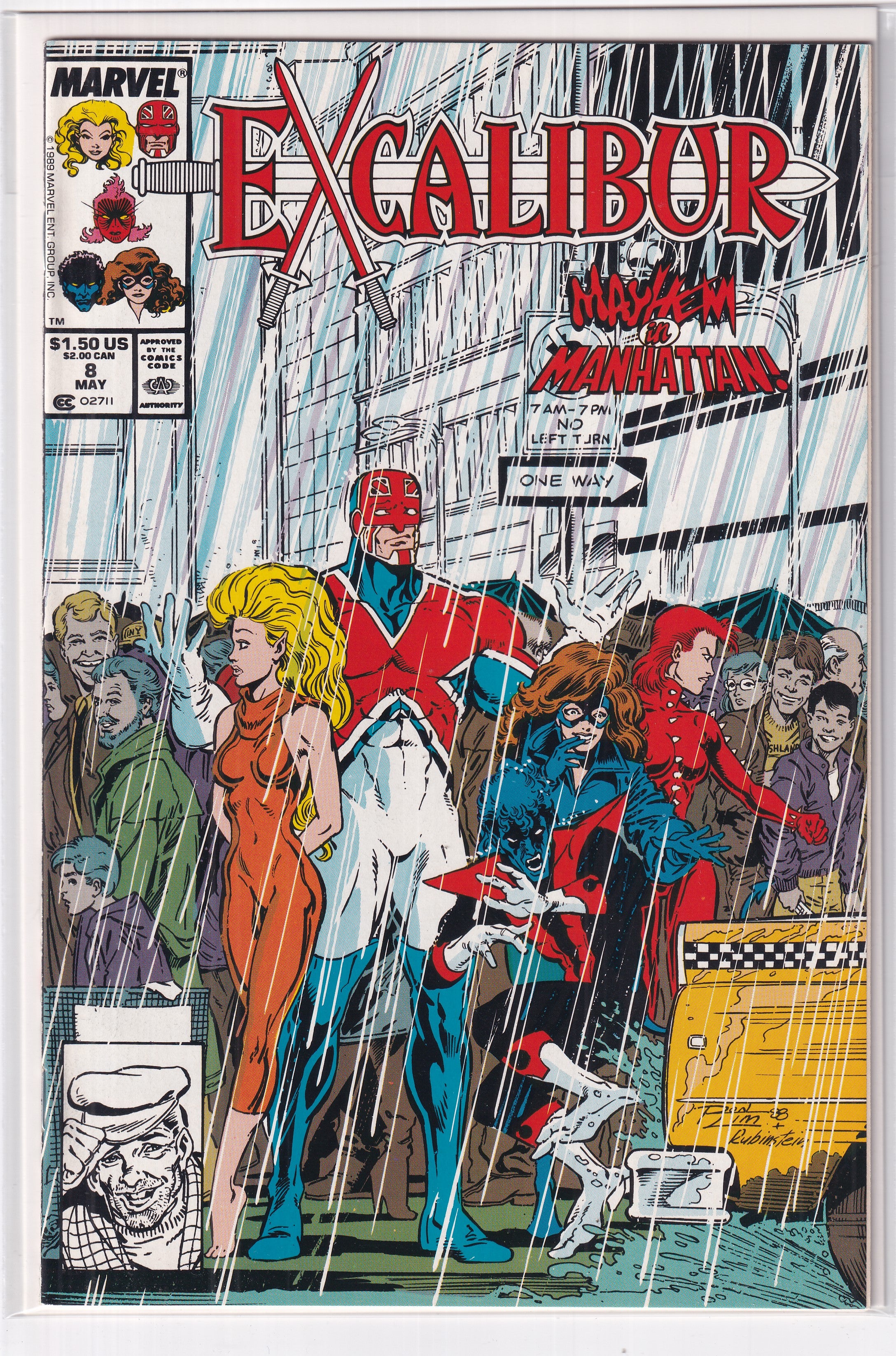 EXCALIBUR #8 - Slab City Comics