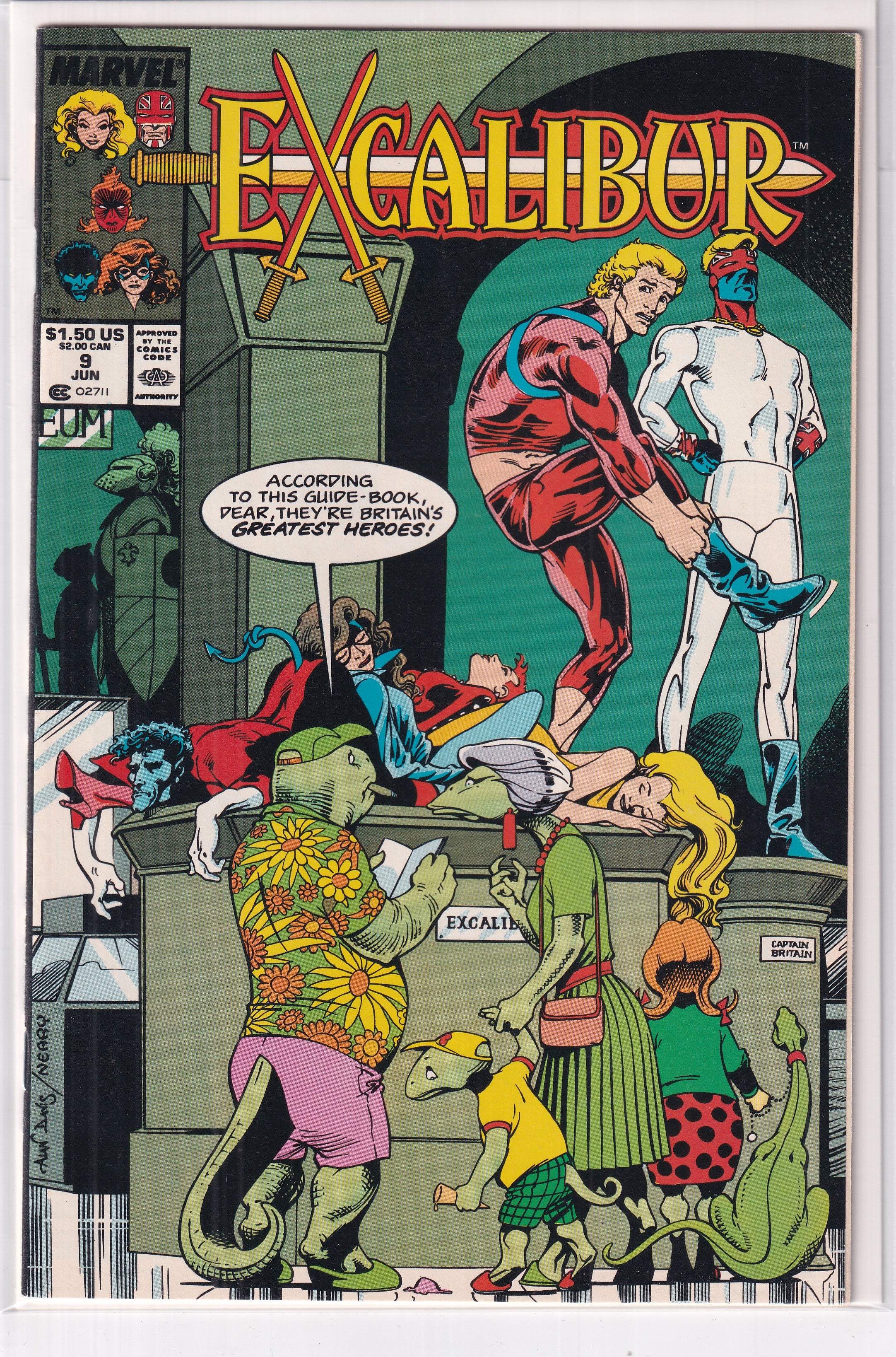 EXCALIBUR #9 - Slab City Comics