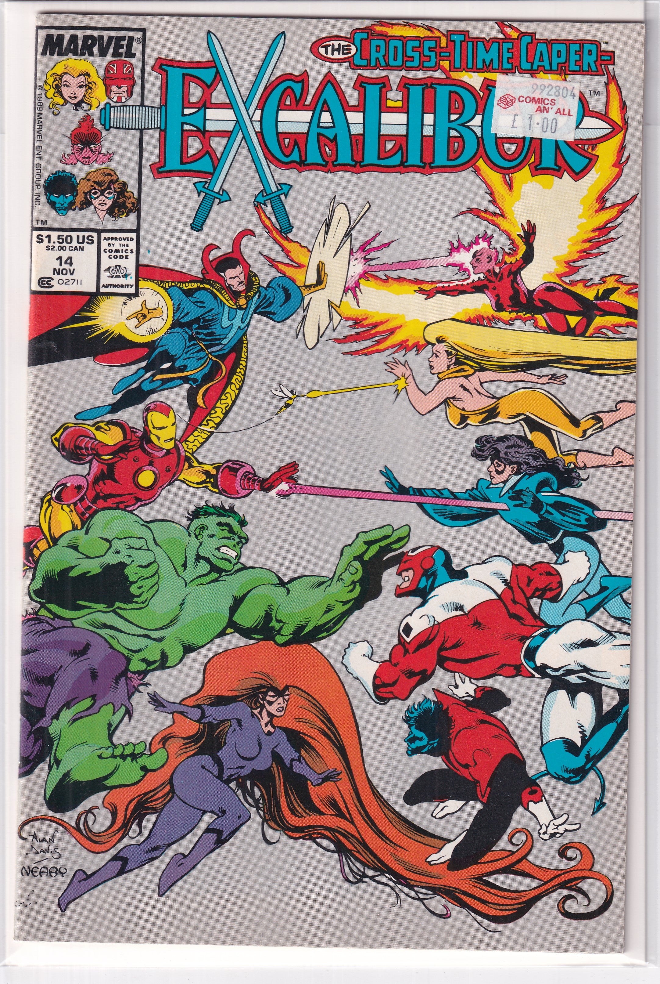 CROSS-TIME CAPER-EXCALIBUR #14 - Slab City Comics